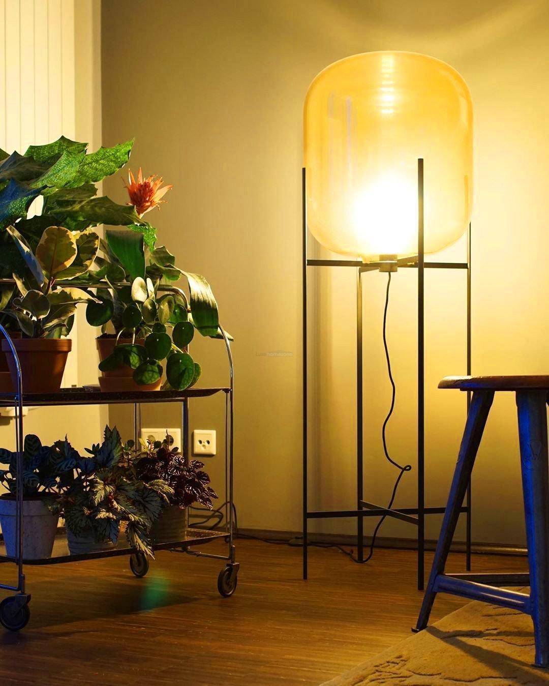 Oda Floor lamp ∅ 18.9″ - Luxehomezone
