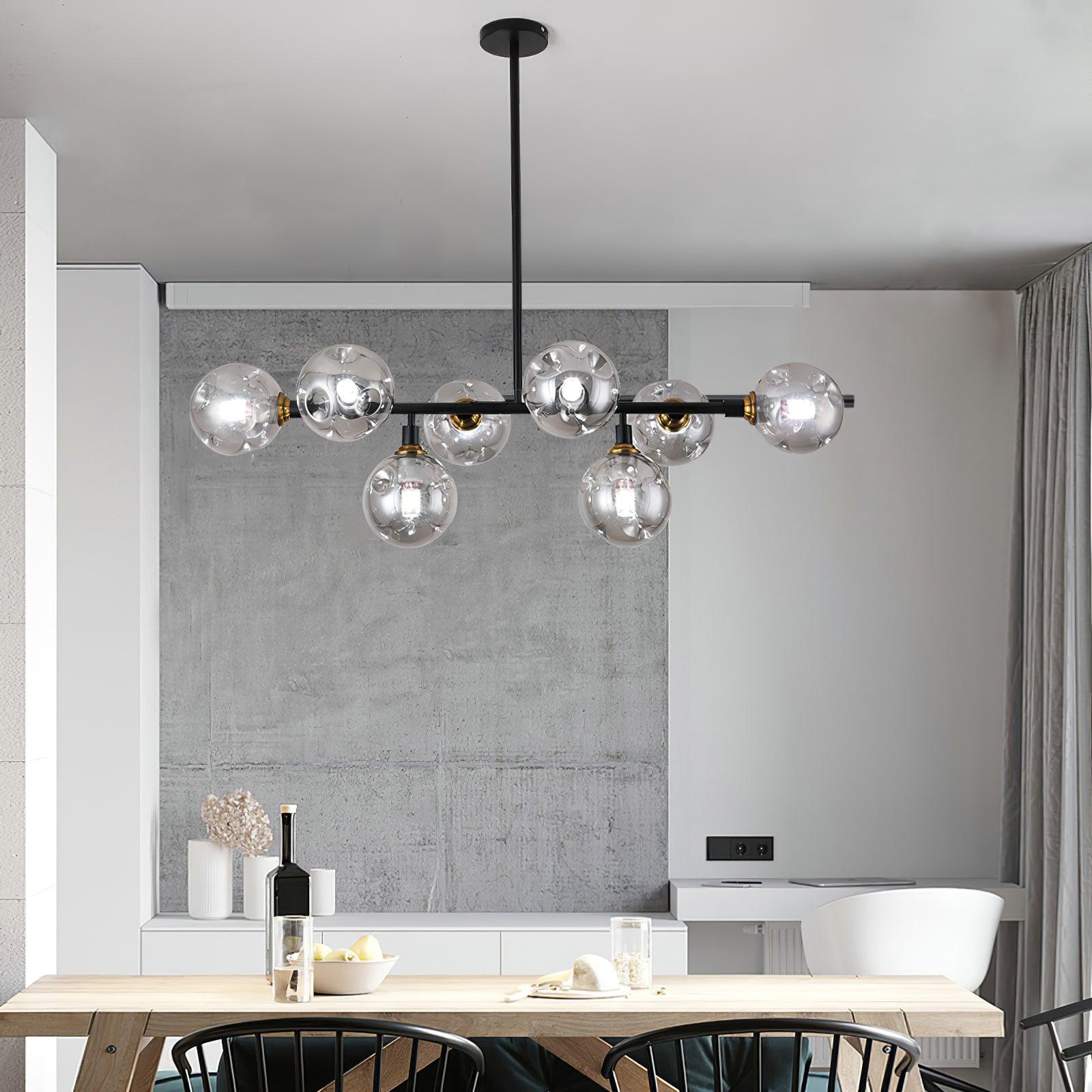 Primas Glass Linear Chandelier - Hailey, Optimized-1-Luxehomezone