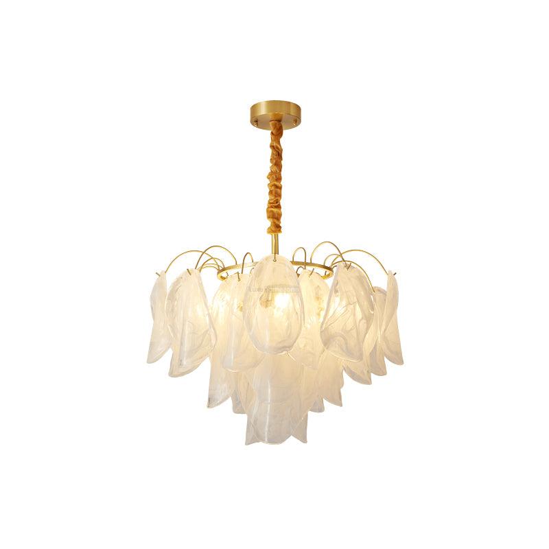 Multi Tier Cloud Glass Pendant - Cylinder-1-Luxehomezone
