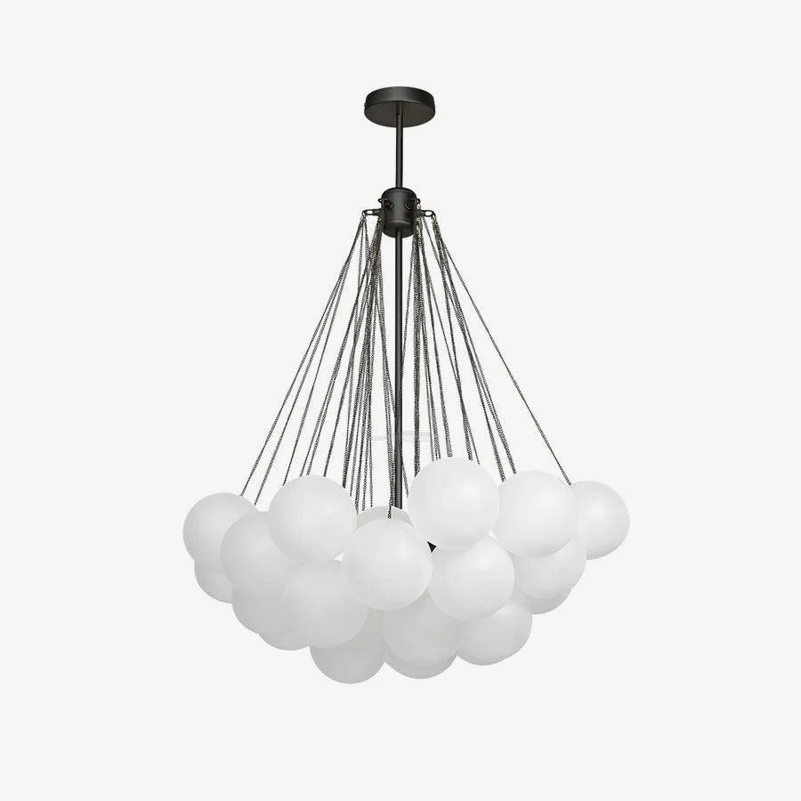 Glass Bubble Chandelier - Bend, chandeliers-1-Luxehomezone