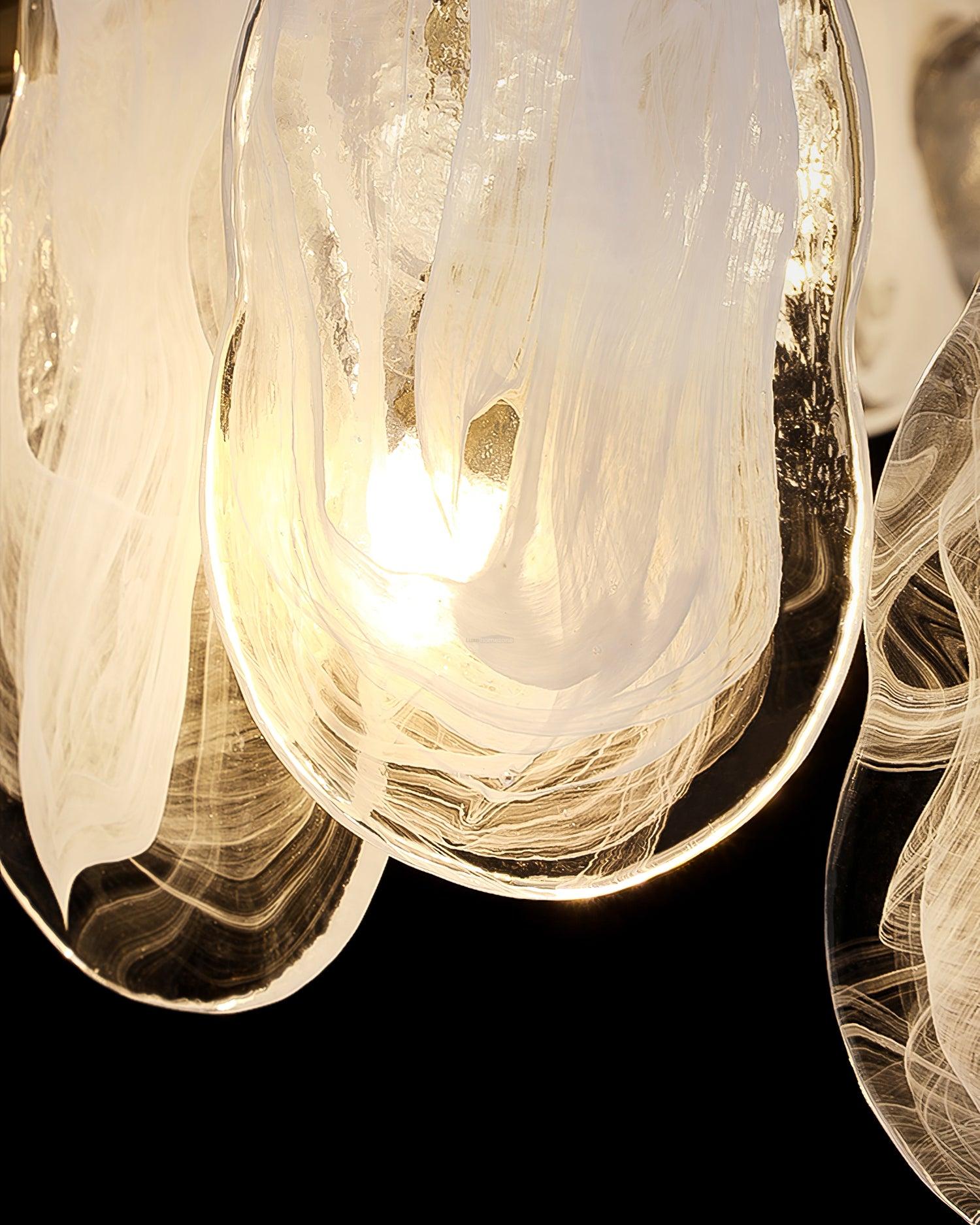 Mahina Cloud Round/Linear Chandelier - Cylinder-1-Luxehomezone
