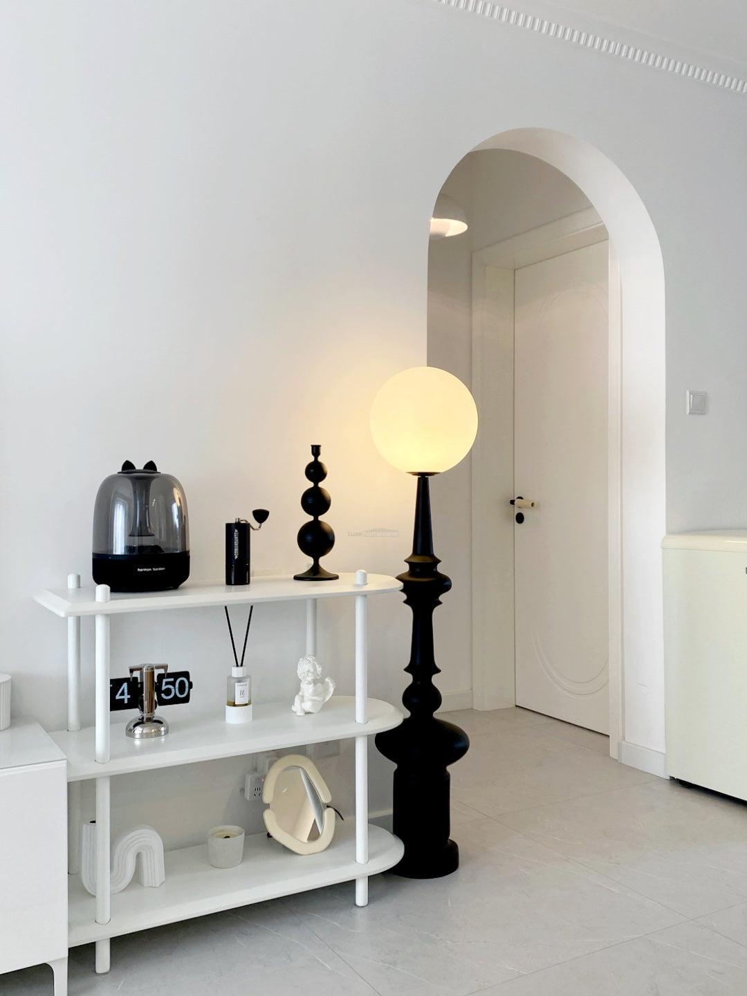 Constance Floor Lamp  ∅ 11.8″ - Lava-1-Luxehomezone