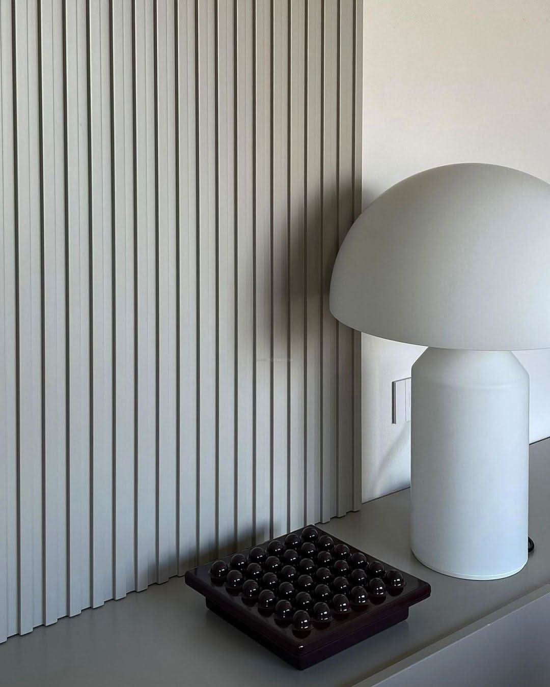 Atollo Metal Table Lamp ∅ 9.8″ - Luxehomezone