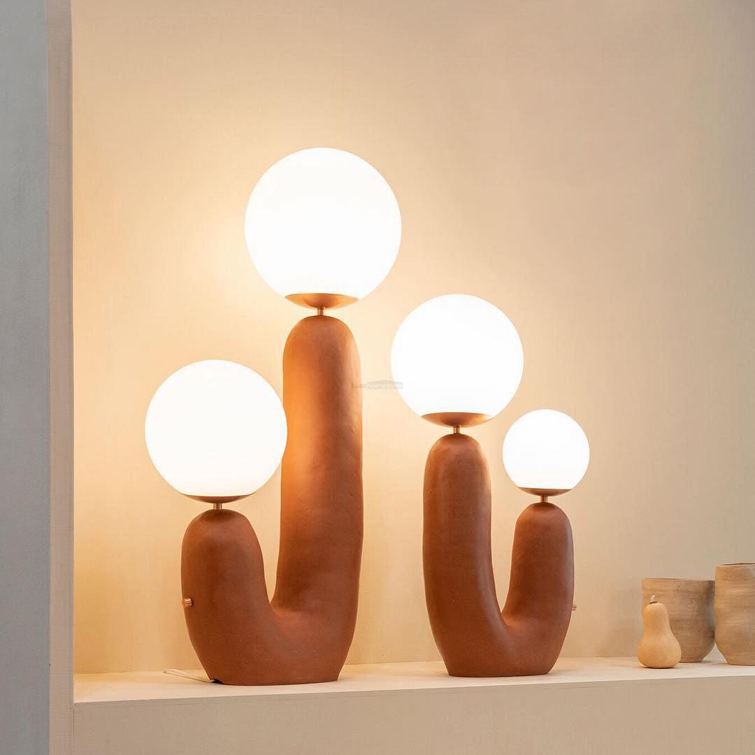 Oo Ceramics Table Lamp ∅ 22.4″ - Candy-1-Luxehomezone