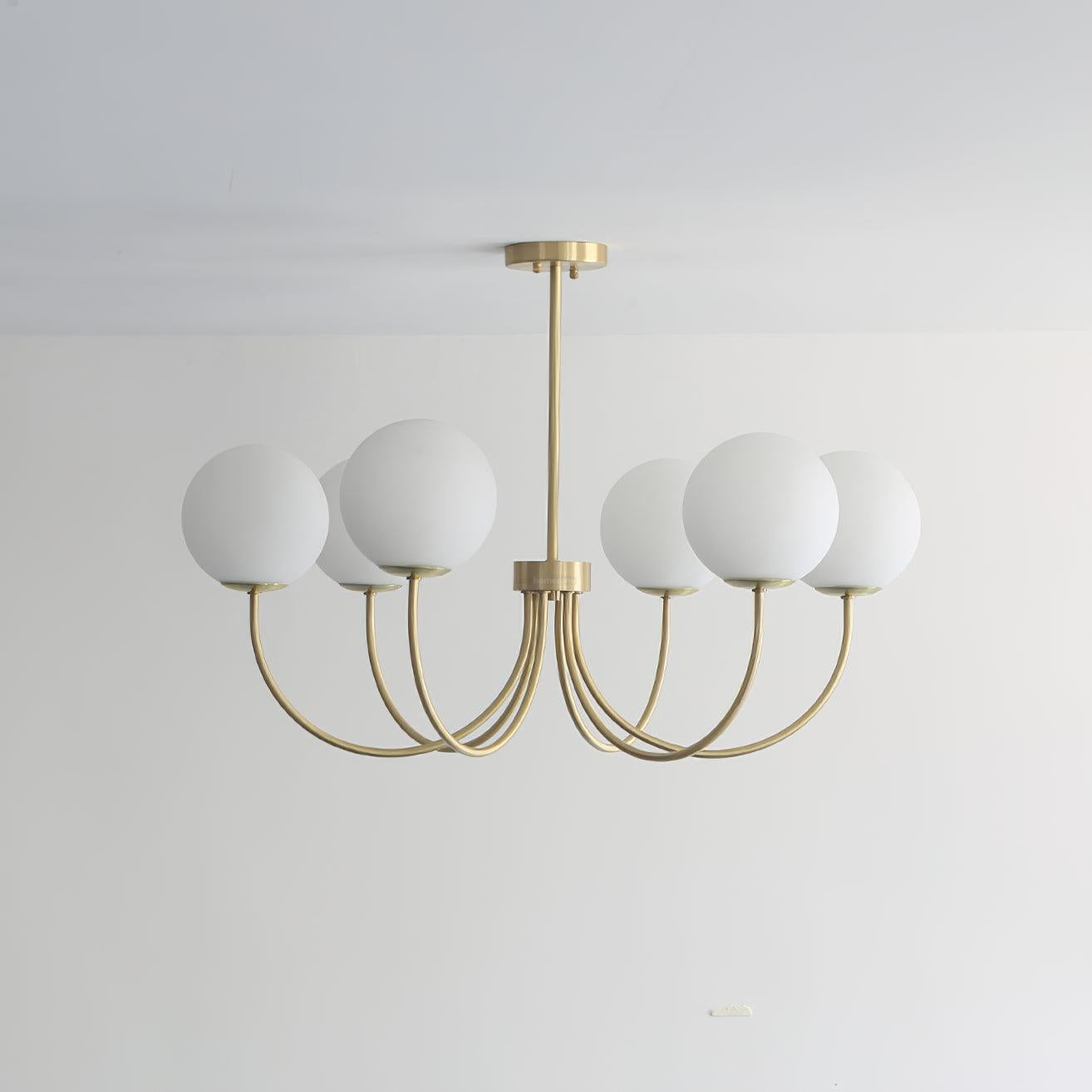 Orillia Chandelier with 6/8 heads - Bend, Marshmallow Chandelier-1-Luxehomezone