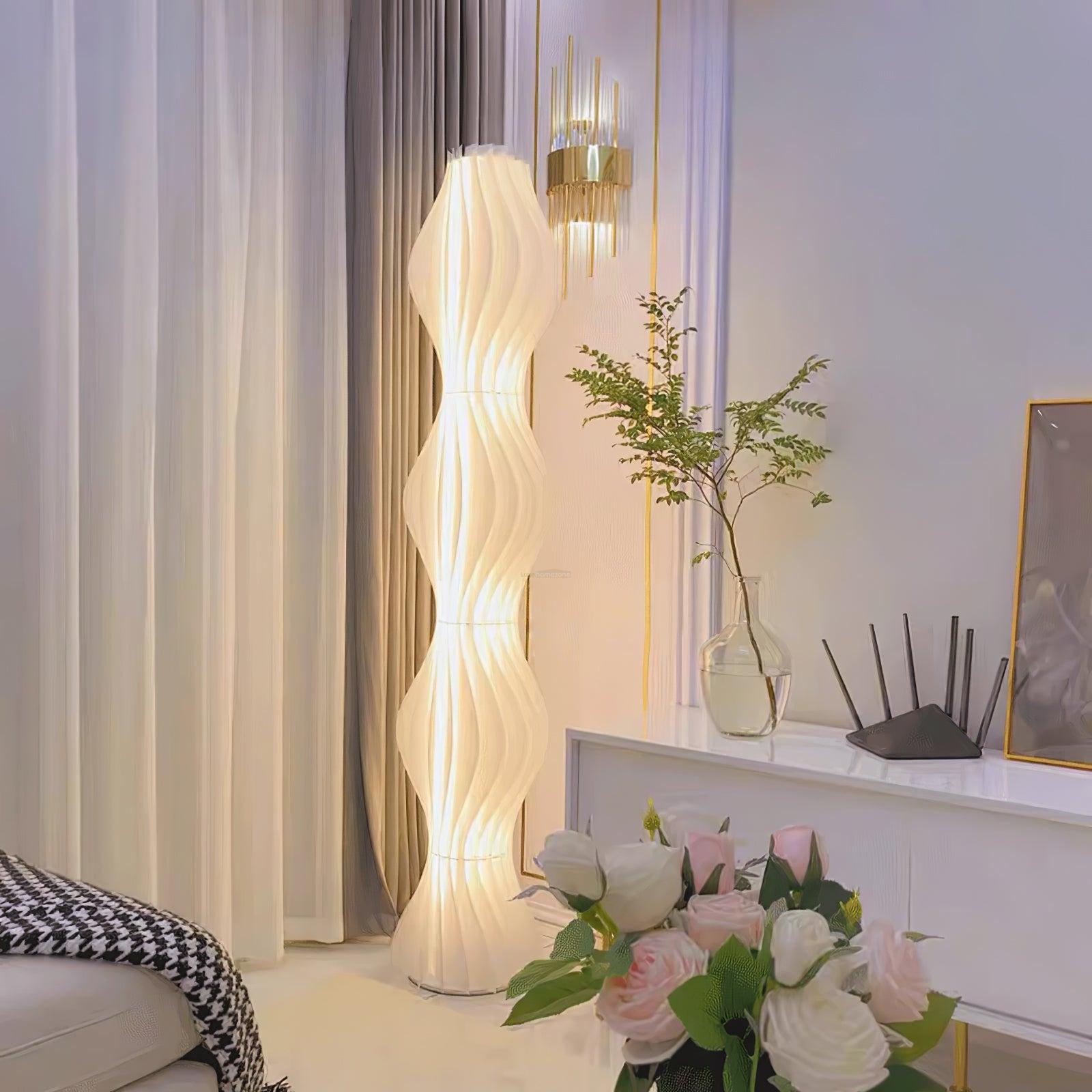 Vapor Floor Lamp Dia 35cm - Pillar-1-Luxehomezone