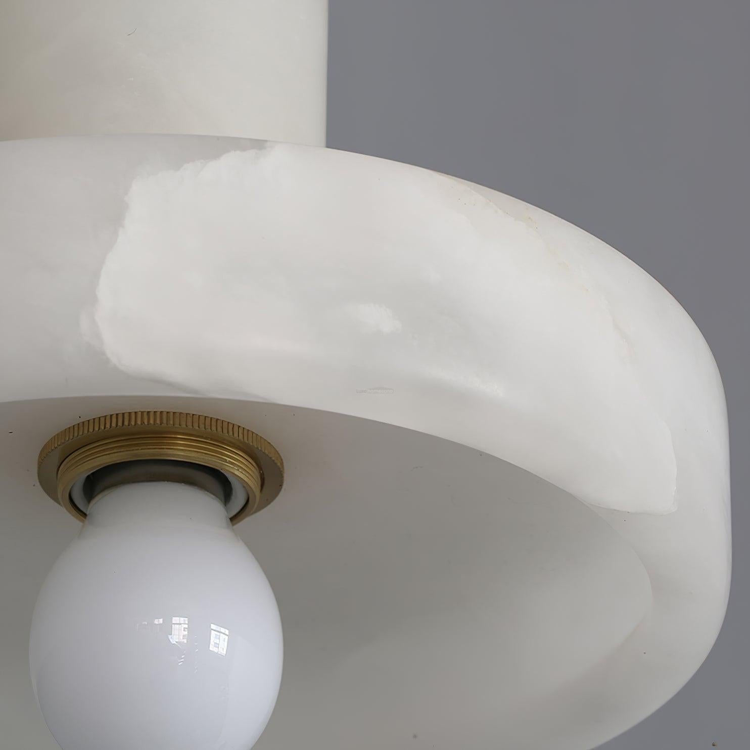 Carrara Pendant Alabaster - Alabaster, Alabaster Pendant-1-Luxehomezone