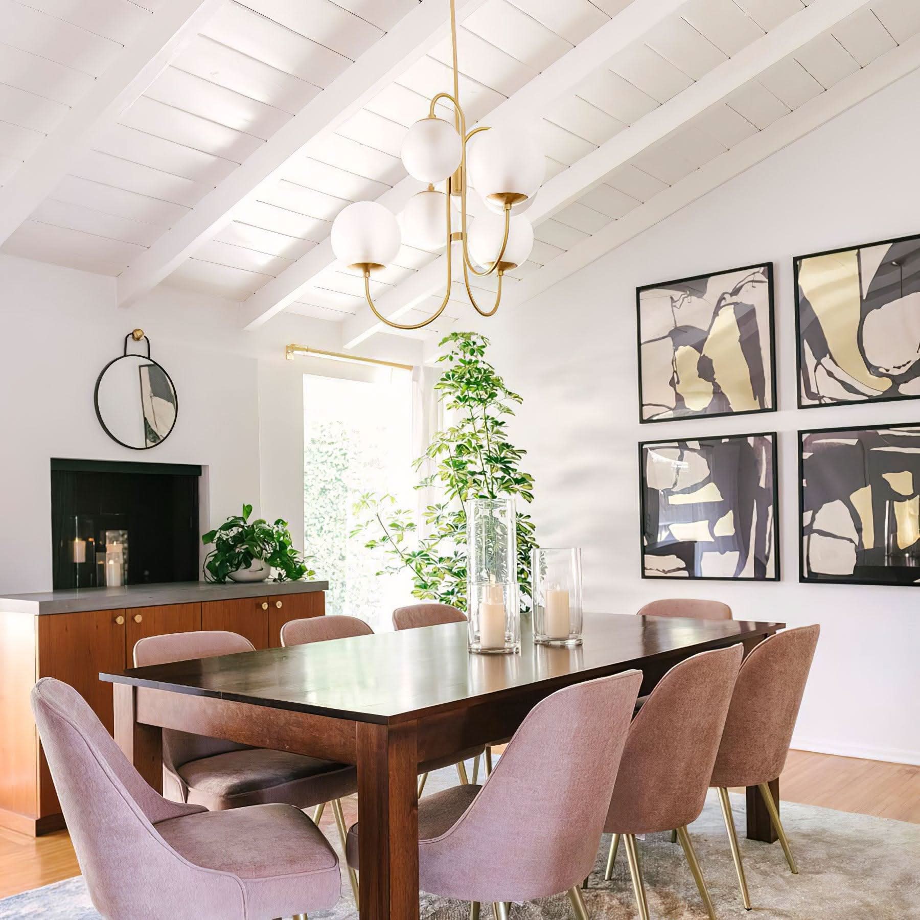 Gooseneck Chandelier ∅ 30″ - Luxehomezone
