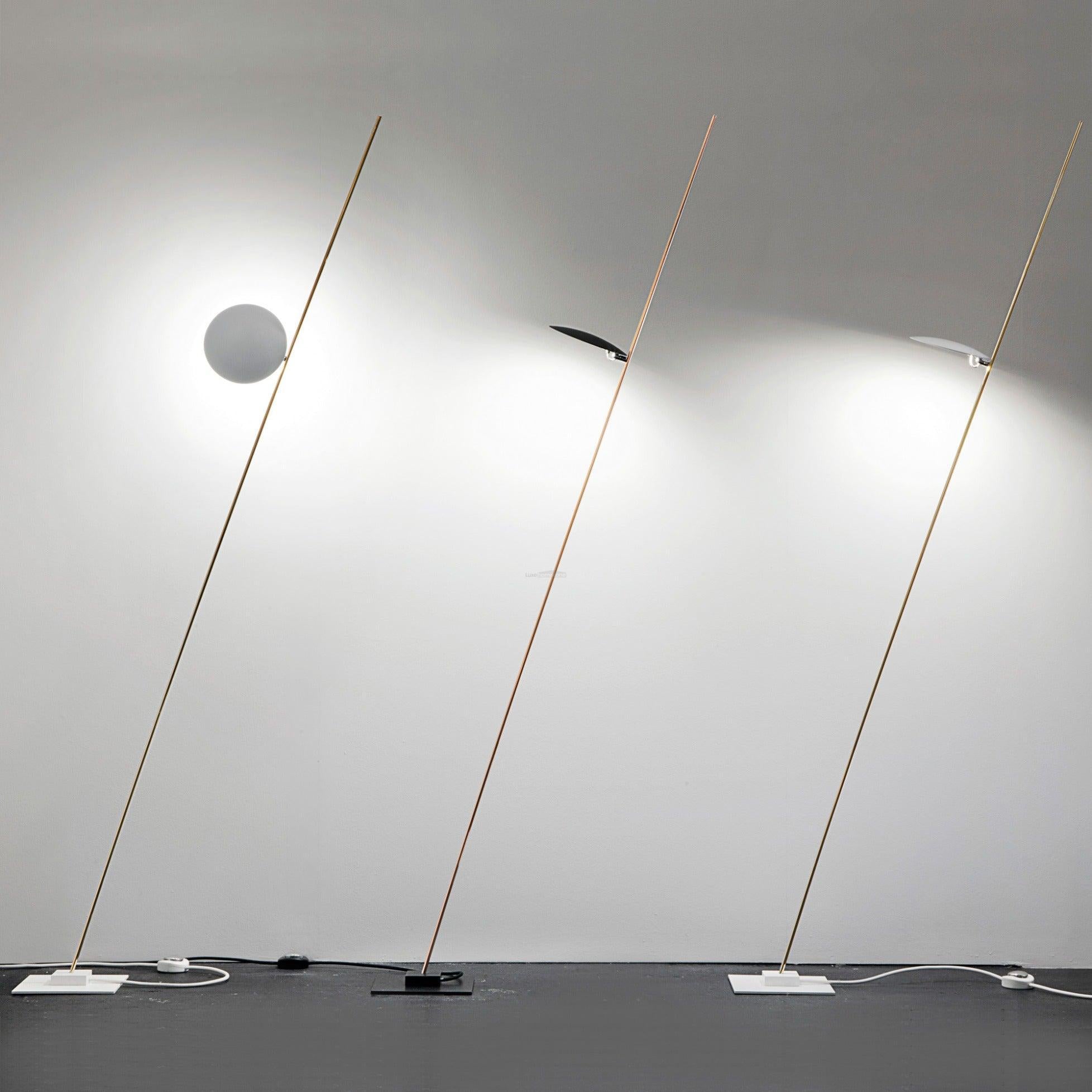 Lederam Floor Lamp with 1/2/3 heads - Mini-1-Luxehomezone