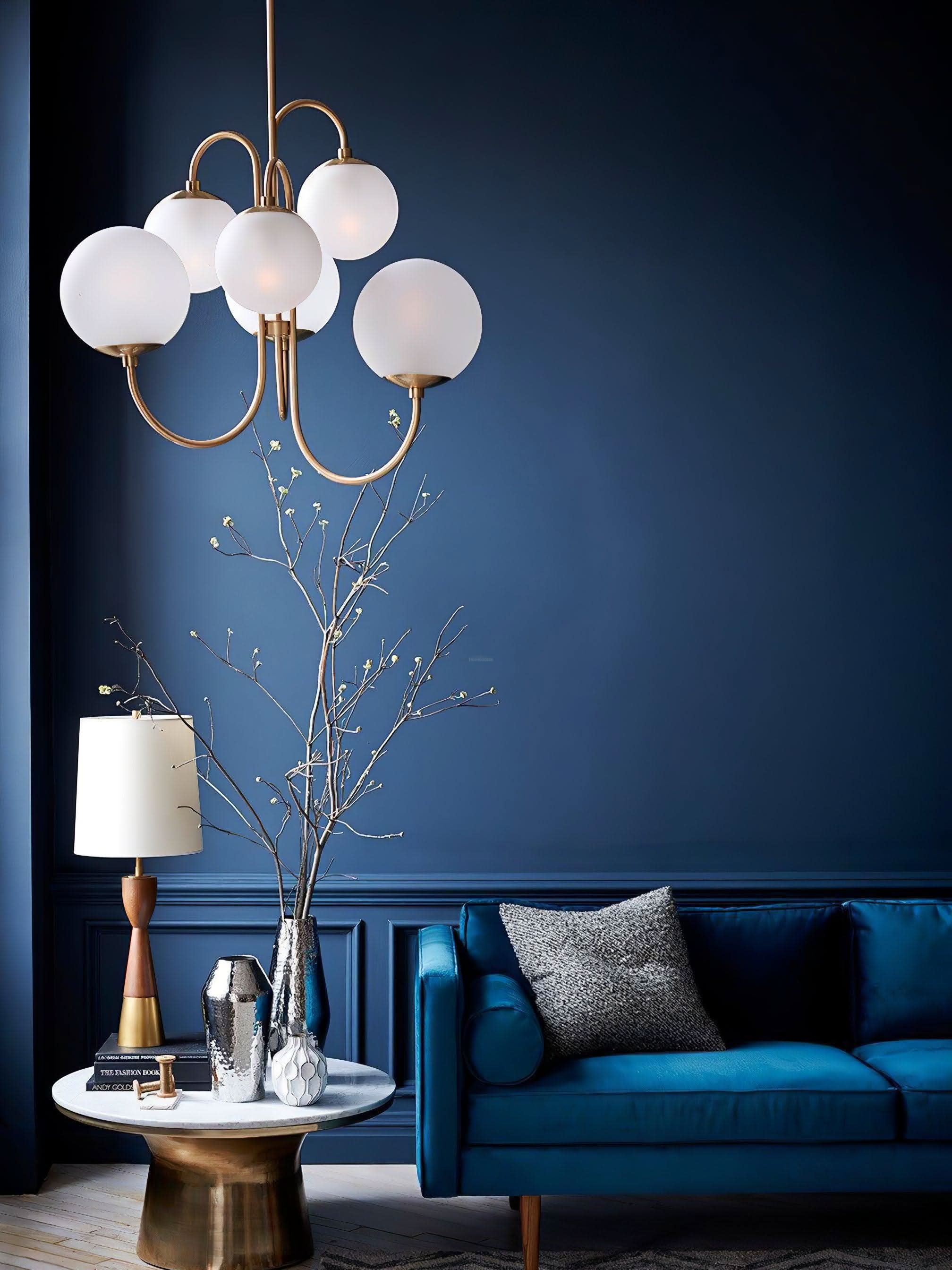 Gooseneck Chandelier ∅ 30″ - Luxehomezone