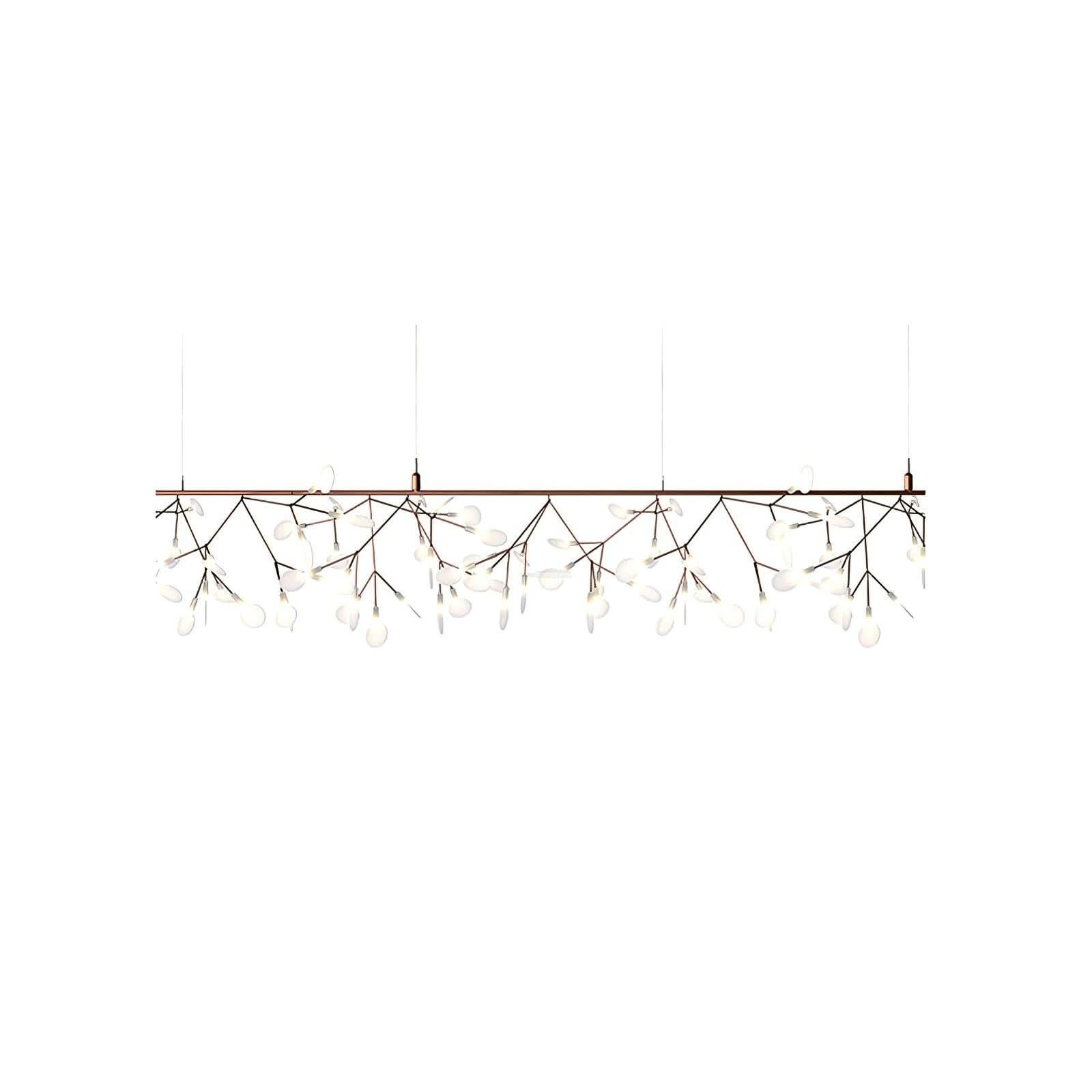 Rose Gold Firefly Chandelier - Branch-1-Luxehomezone