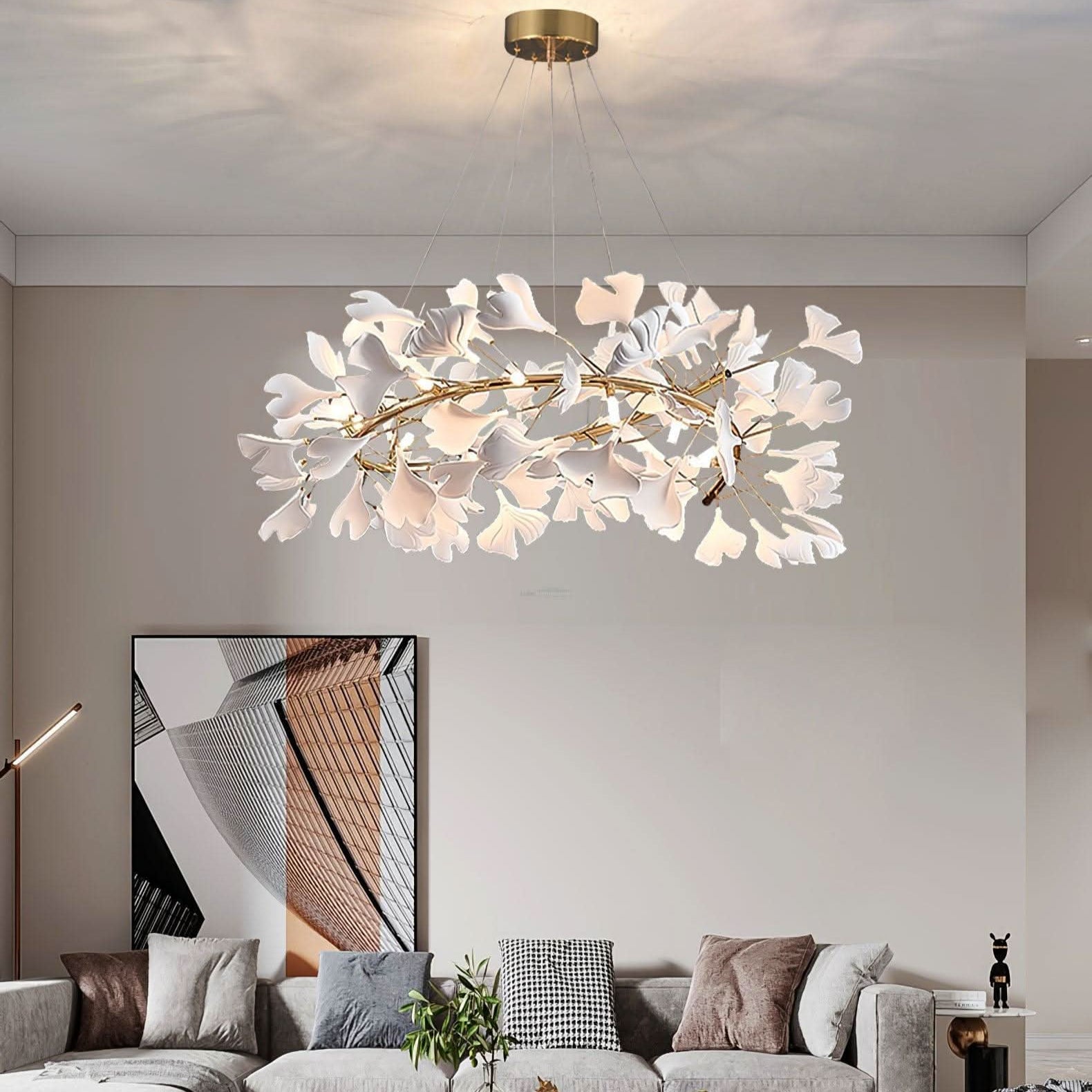 Gingko Chandelier Style U - Luxehomezone