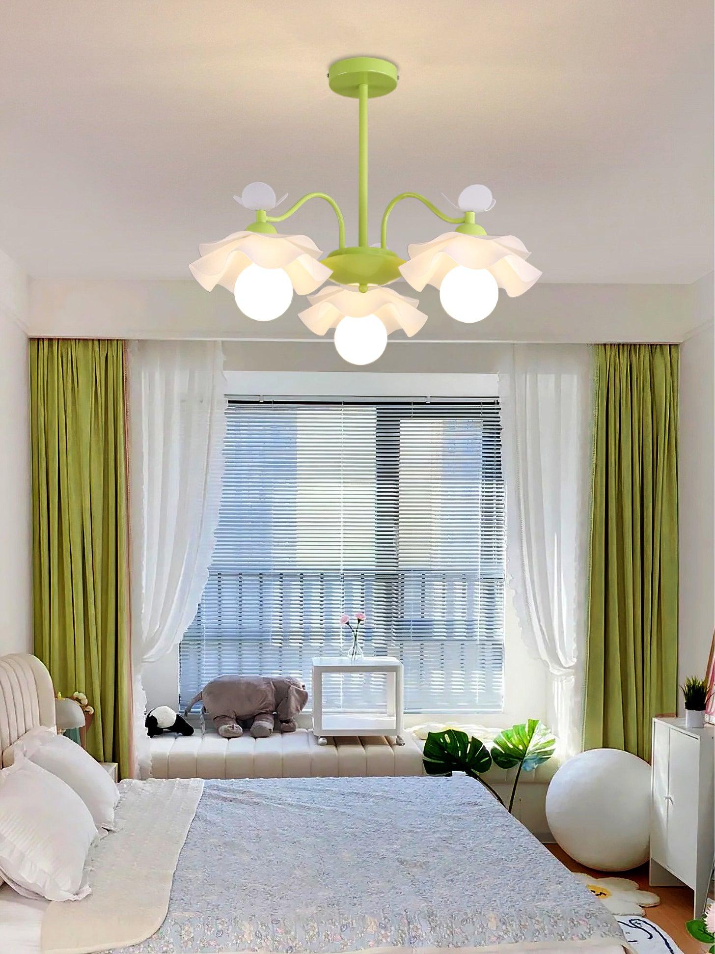 Murano Acrylic Chandelier with 3/5/8 heads - Zahara-1-Luxehomezone