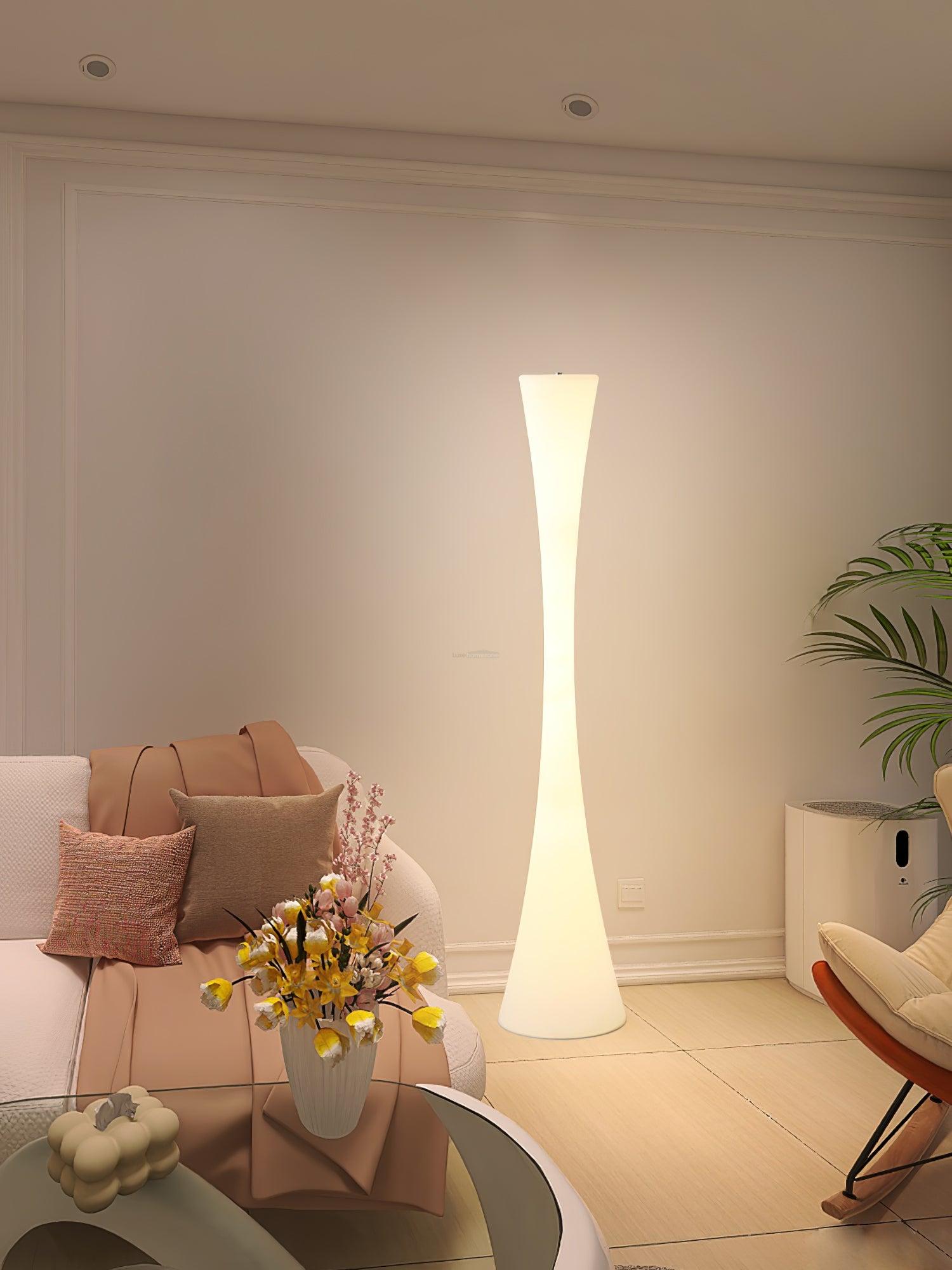 Biconica Pol Floor Lamp  ∅ 13.8″ - Pillar-1-Luxehomezone