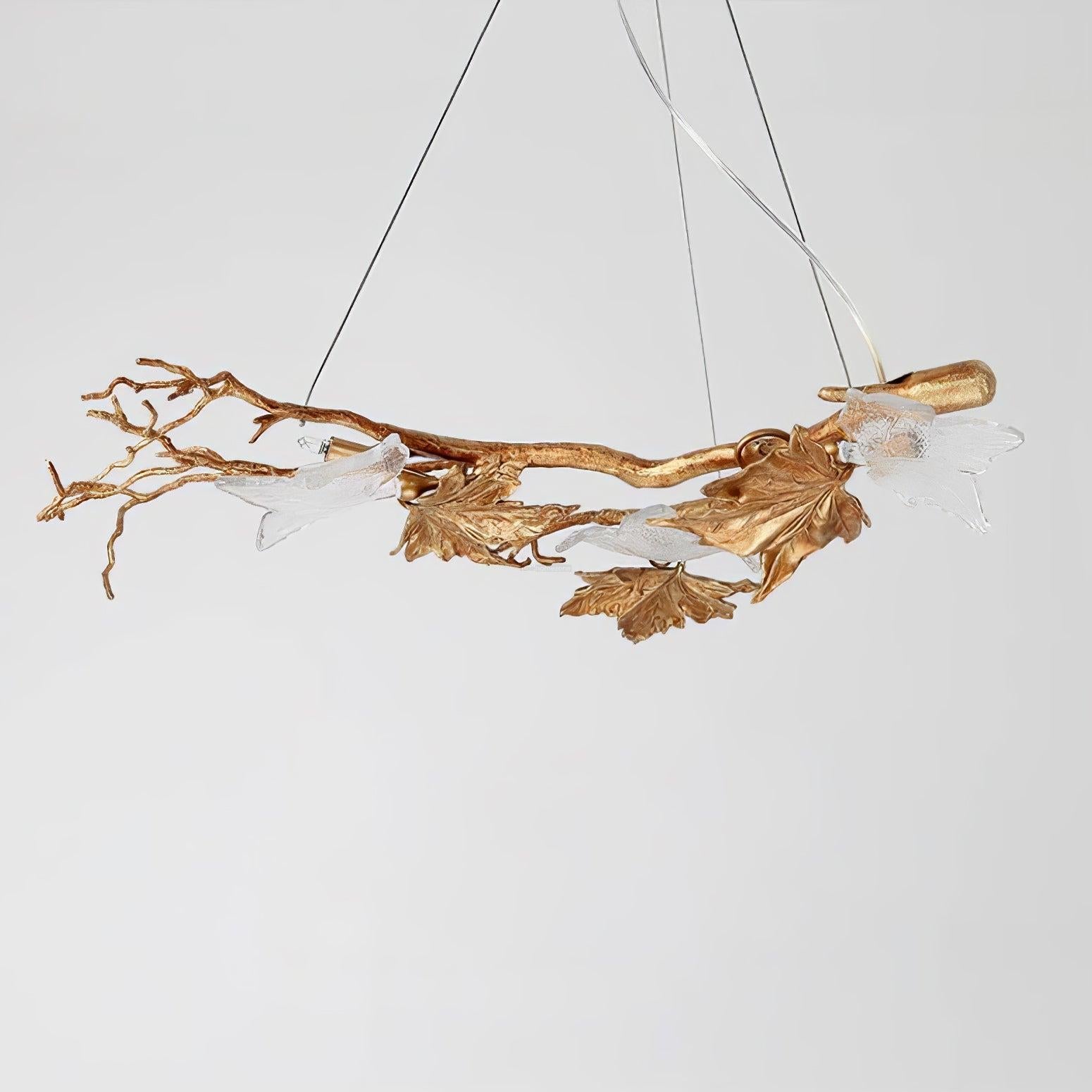 Folio Branch Type Brass Chandelier - Branch-1-Luxehomezone