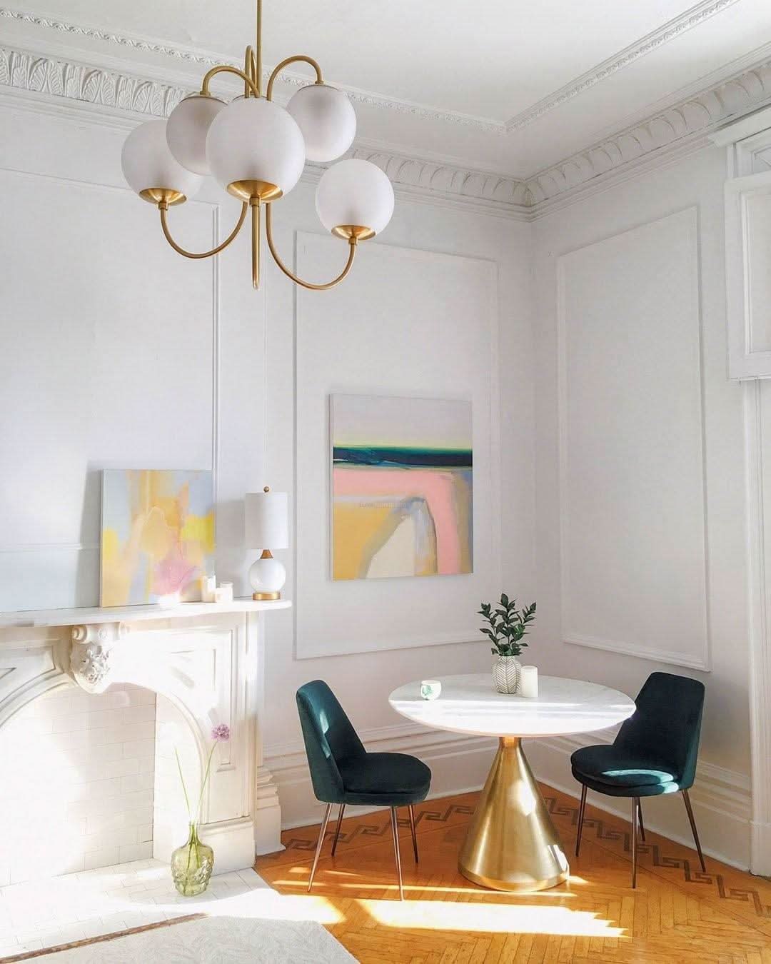 Gooseneck Chandelier ∅ 30″ - Luxehomezone