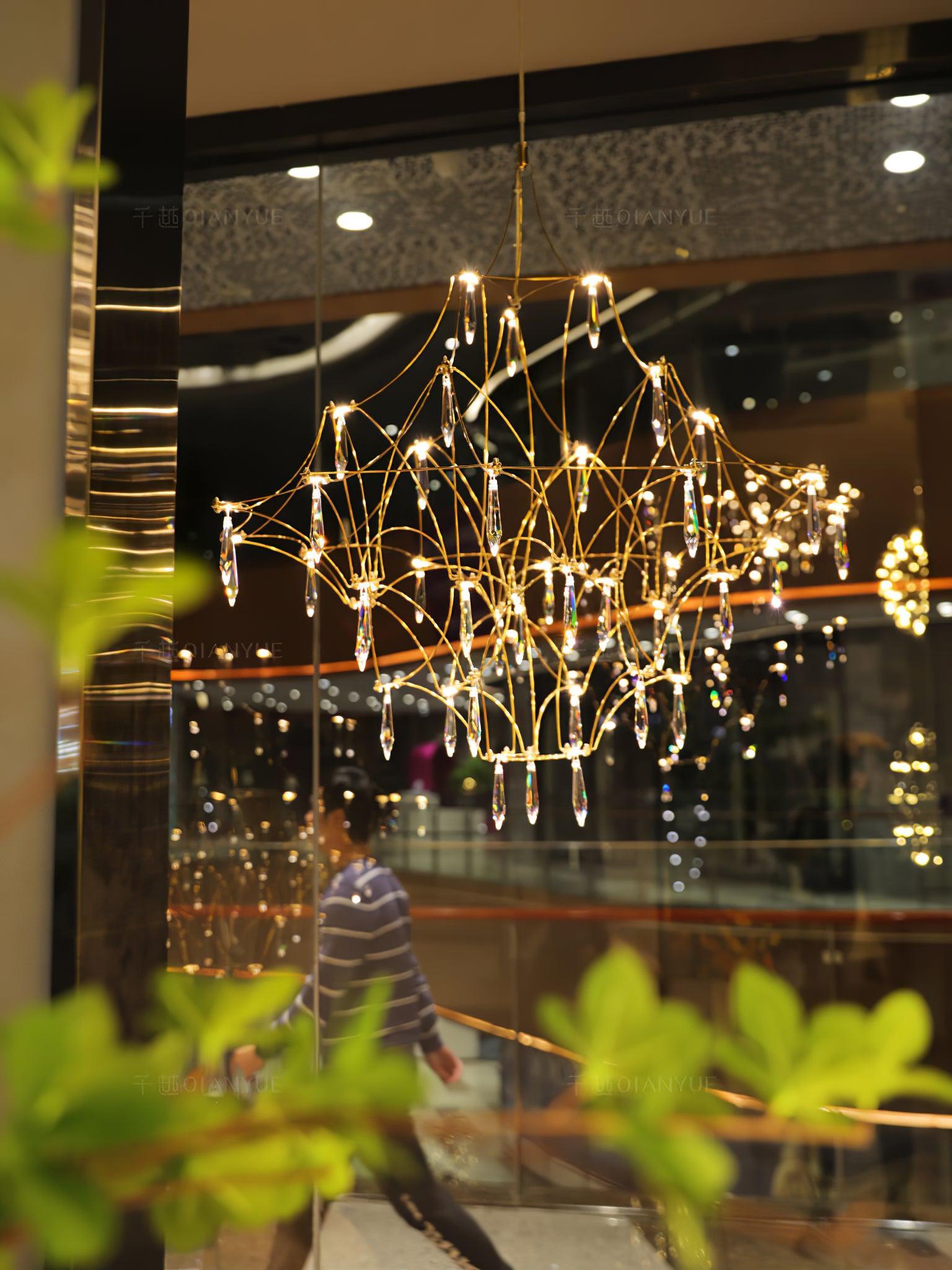 Candle Style Mira Chandeliers ∅ 23.6″ ∅ 31.5″