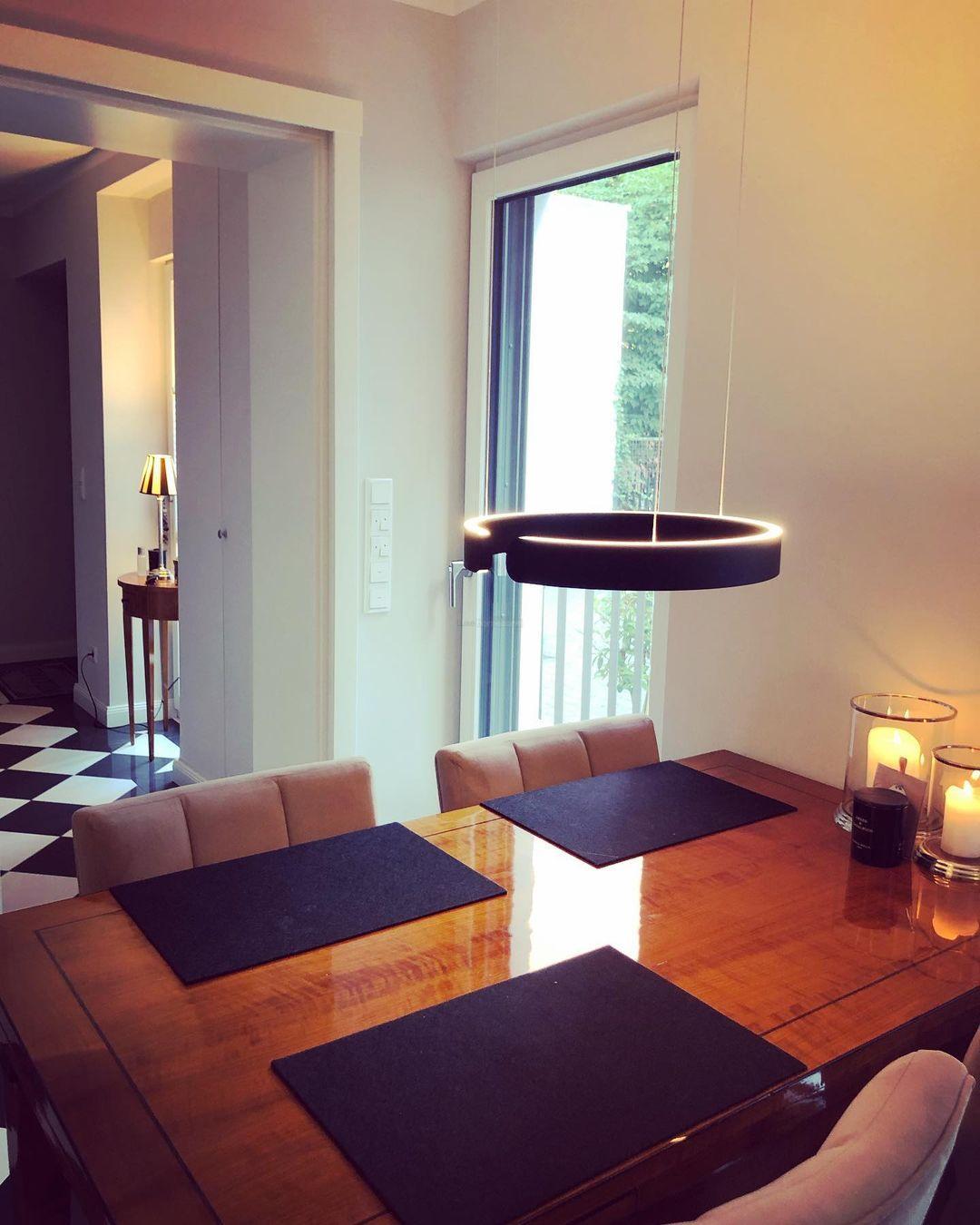 Circular Style Chandelier - ring-1-Luxehomezone