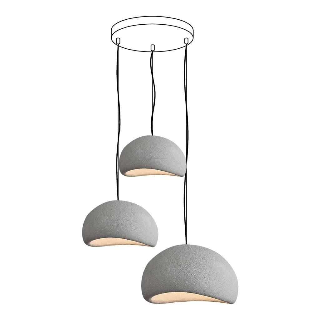 Khmara Chandelier with Rough Combination Type A - Luxehomezone