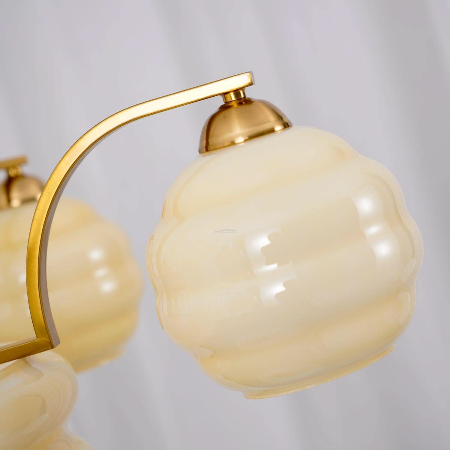 Art Deco Vintage Chandelier with 3+1 heads/5+1 heads - Luxehomezone