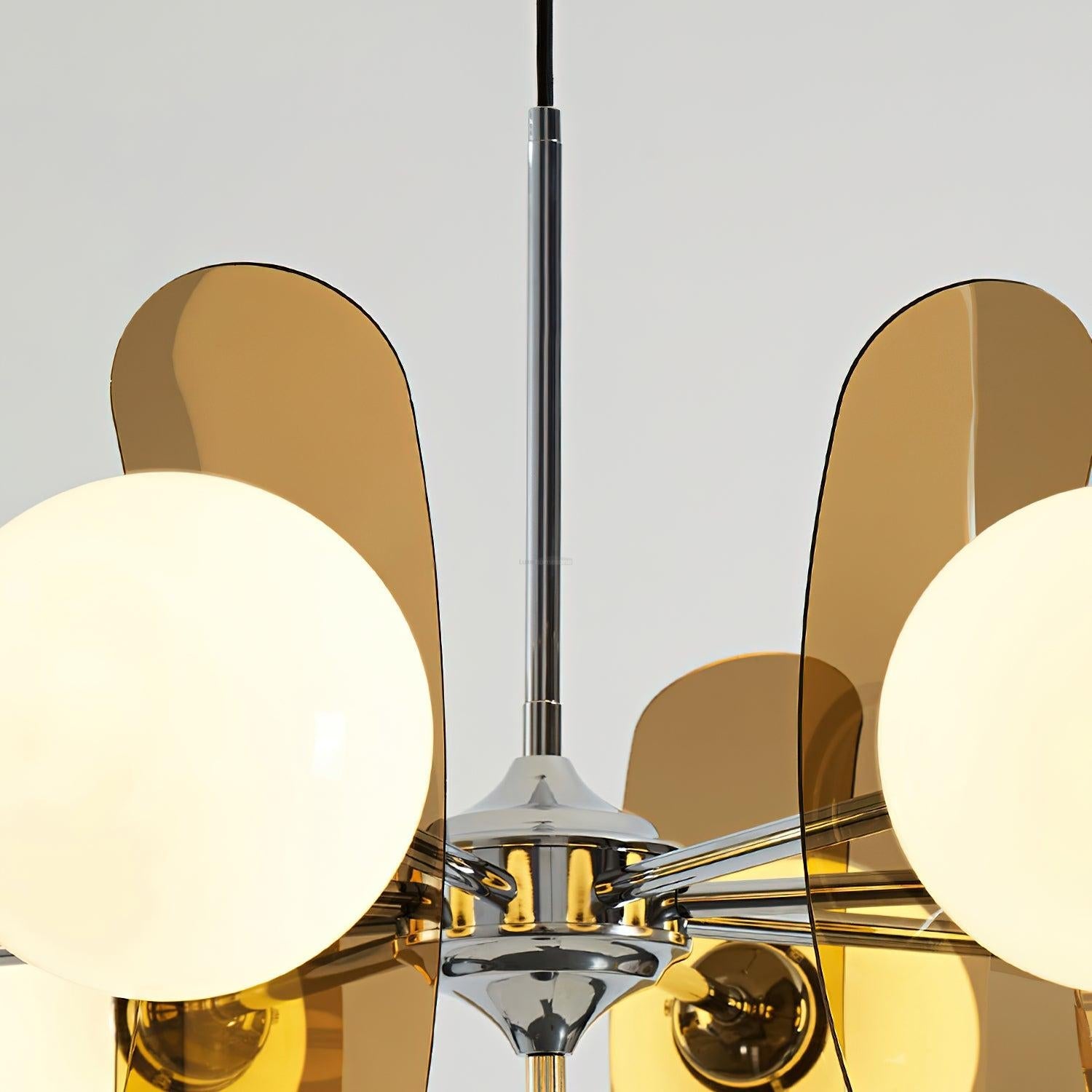 Phosphorescent Chandelier with3/5/6/8 heads - Frown, Optimized-1-Luxehomezone
