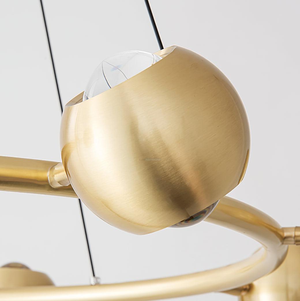 Callisto Chandelier ∅ 21.7″ - Marshmallow-1-Luxehomezone