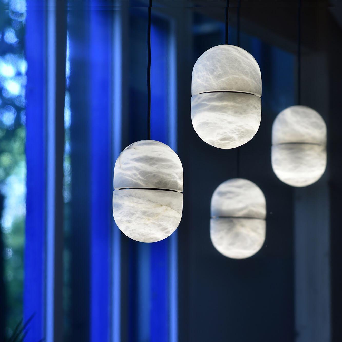 YUM Alabaster Pendant Light - Luxehomezone