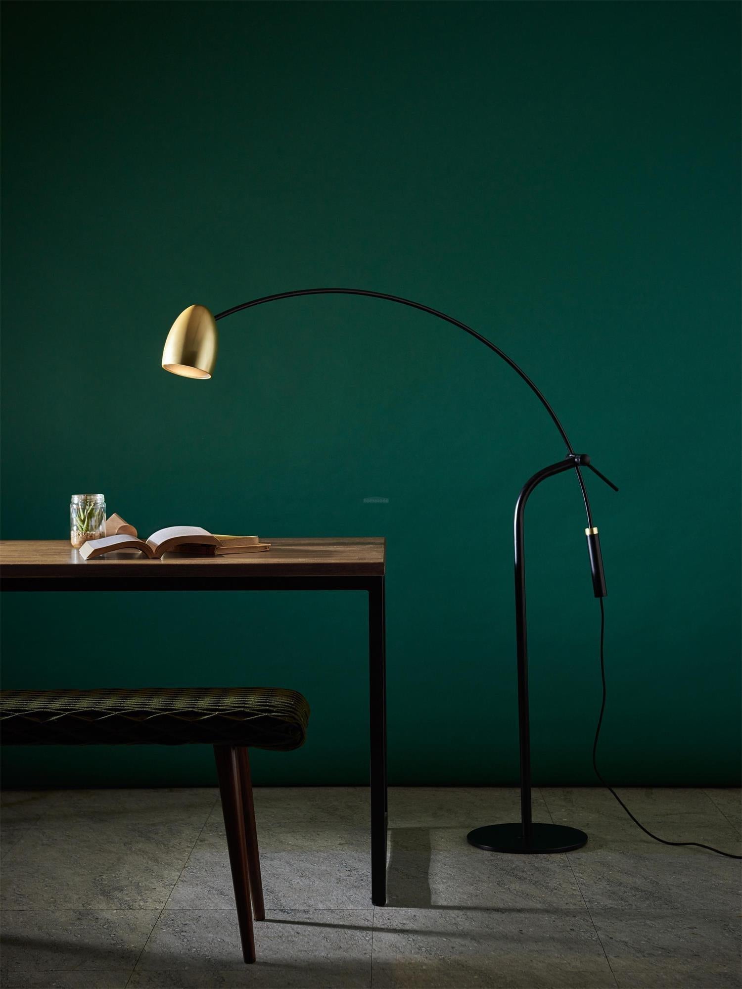 Hercules Floor Lamp ∅ 45.3″ - Bent-1-Luxehomezone