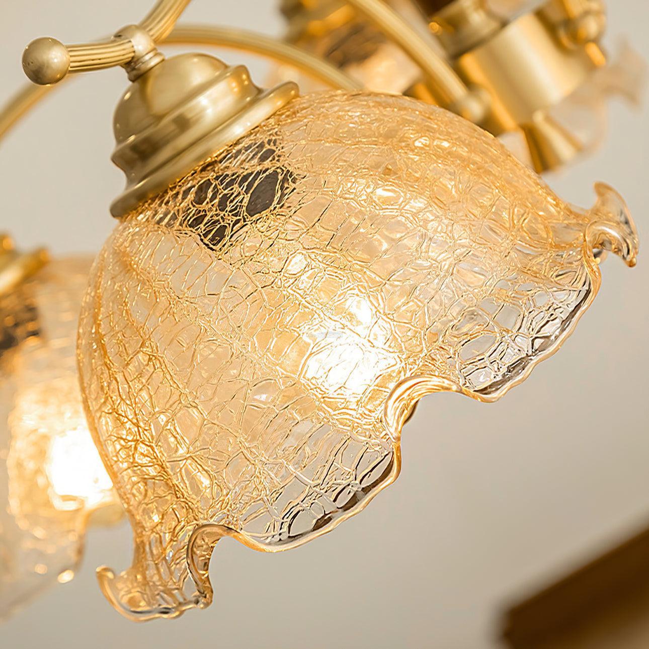 Crack Flower Chandelier ∅ 11.8″ - Luxehomezone