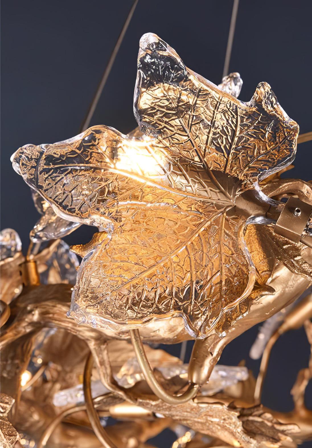 Folio Branch Type Brass Chandelier - Branch-1-Luxehomezone