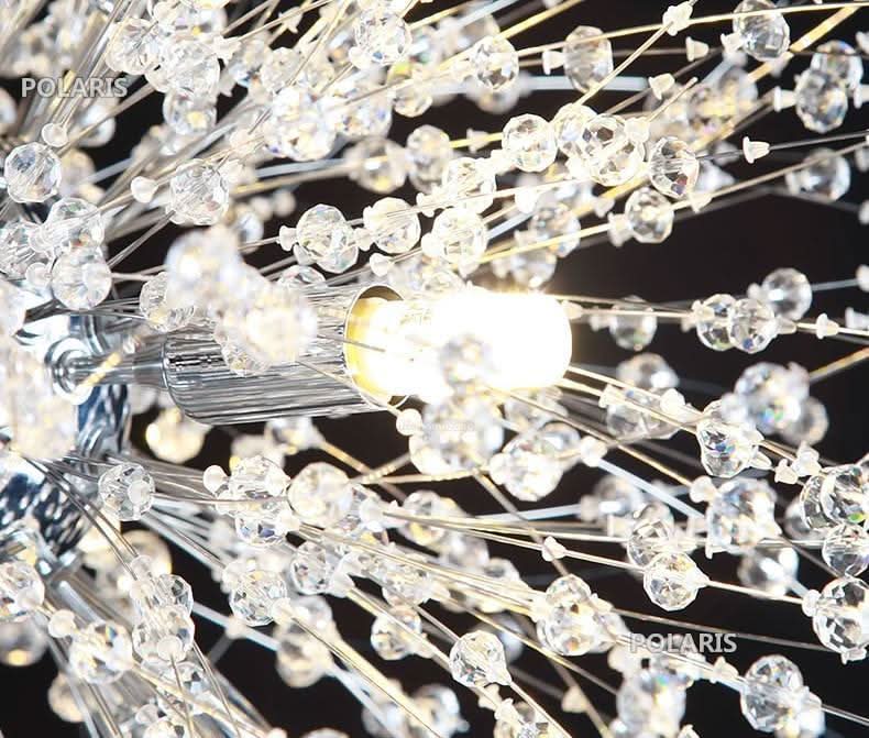 Crystal Dandelion Chandelier with 9/12/16 heads - Luxehomezone