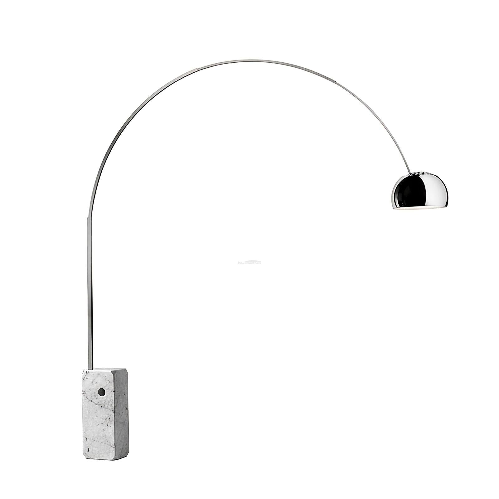 Arco Floor Light - Alabaster-1-Luxehomezone