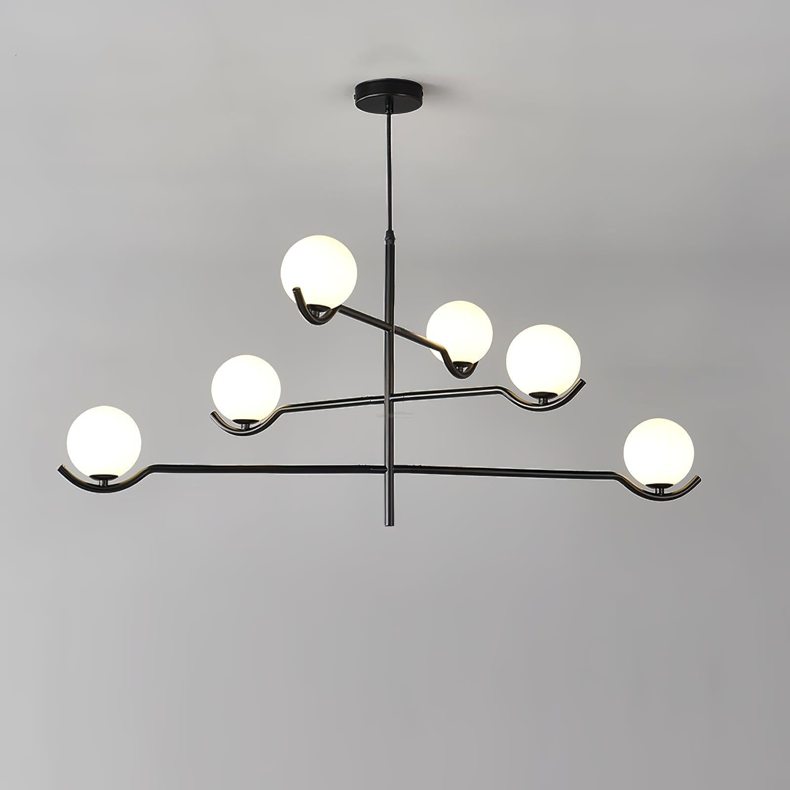 Doris Chandelier with 4/6 heads - Frown-1-Luxehomezone