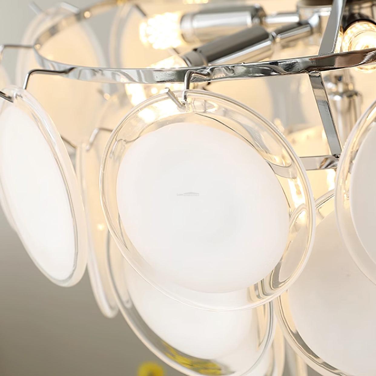 Bettina Murano Chandelier  ∅ 19.6″ - Cylinder-1-Luxehomezone