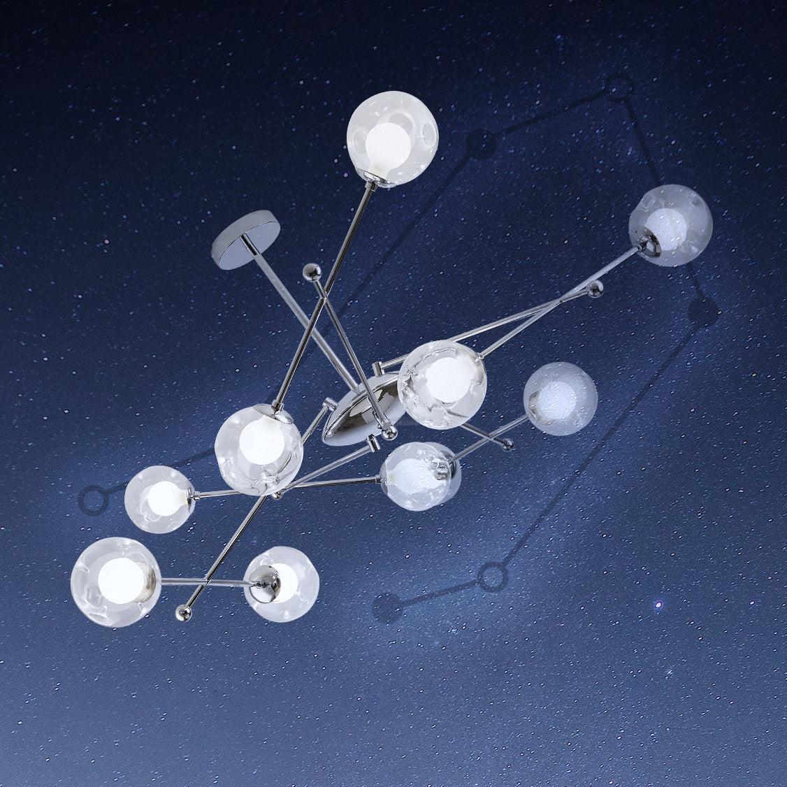 Westlife Sputnik Chandelier with 6/8/10 heads - Luxehomezone