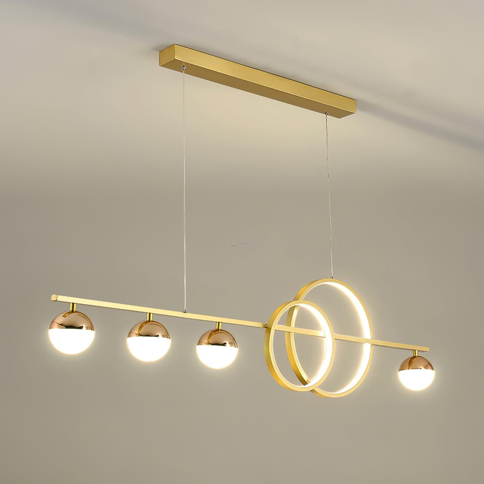 Brooklyn Double Circle Chandelier L 47.2″ - Hailey-1-Luxehomezone