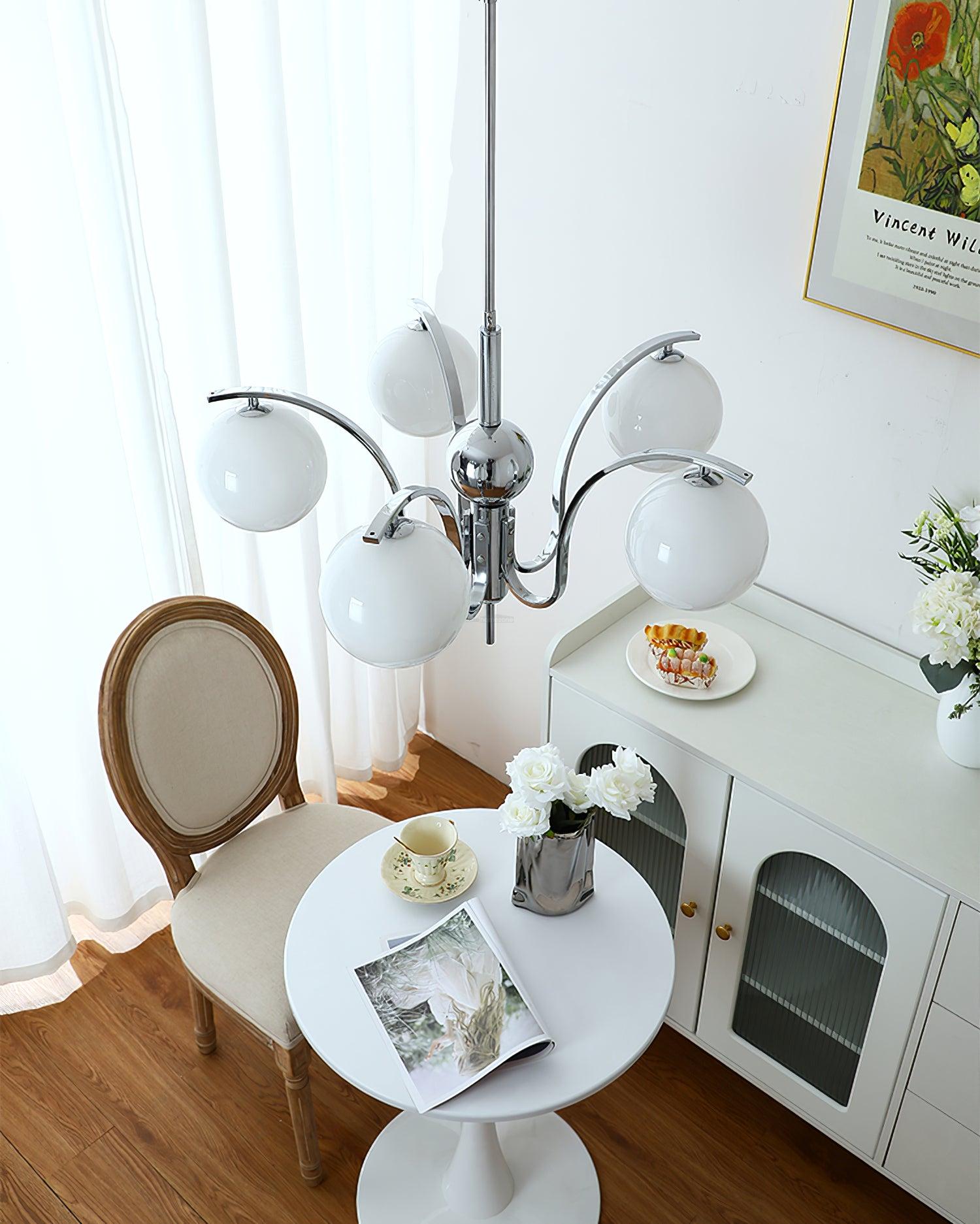 Modo Deco Chandelier with 3/5/6 heads - Luxehomezone