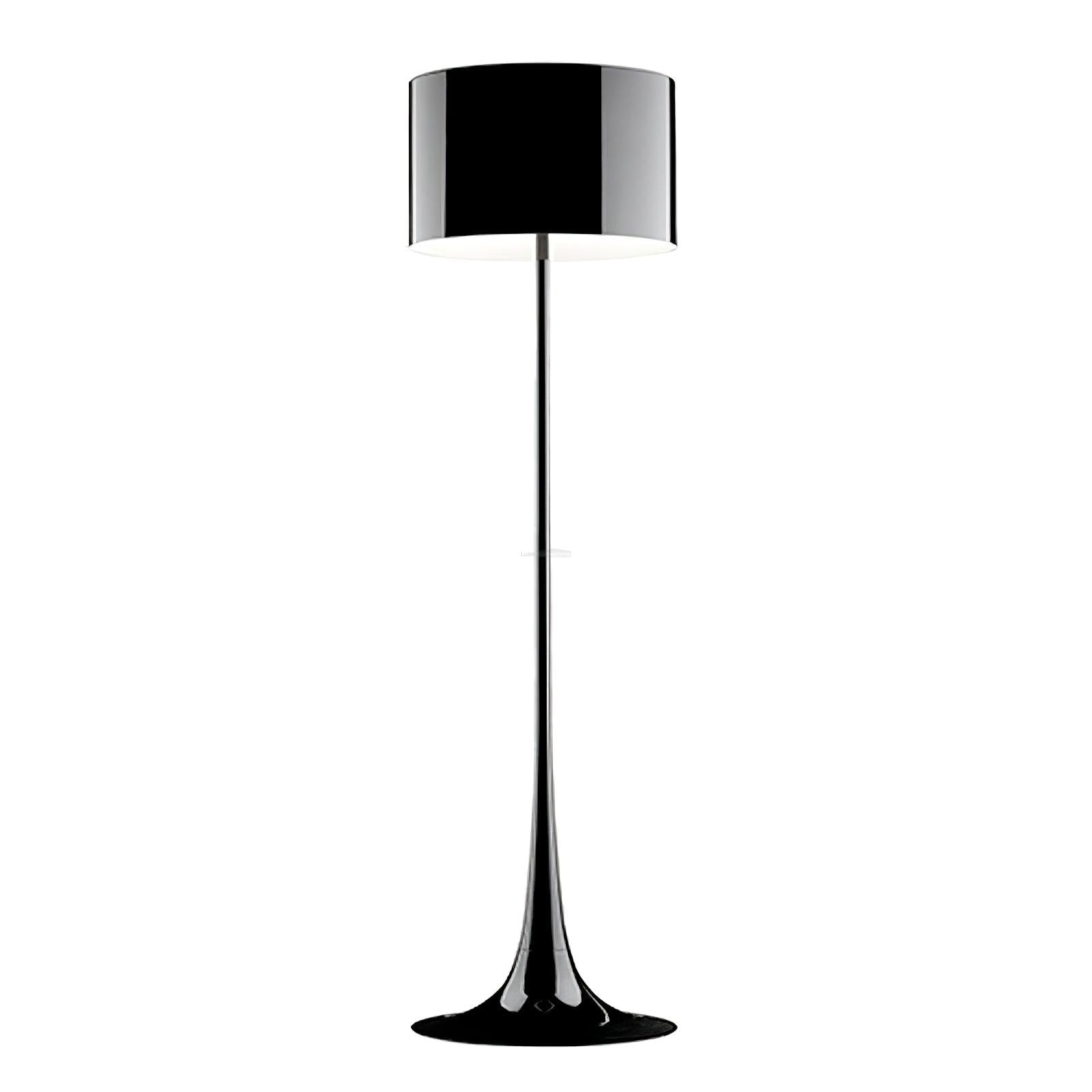 Huafang Black And White Floor Lamp ∅ 12.6″ - Geometry-1-Luxehomezone