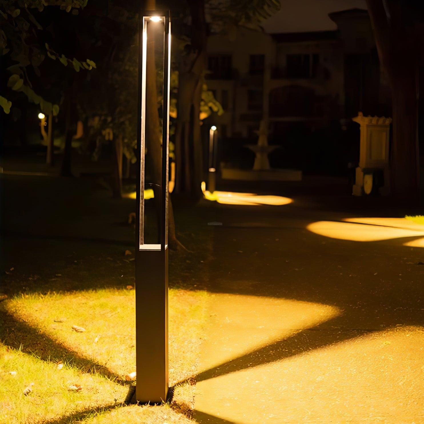 Pole Outdoor Floor Lamp - Pillar-1-Luxehomezone