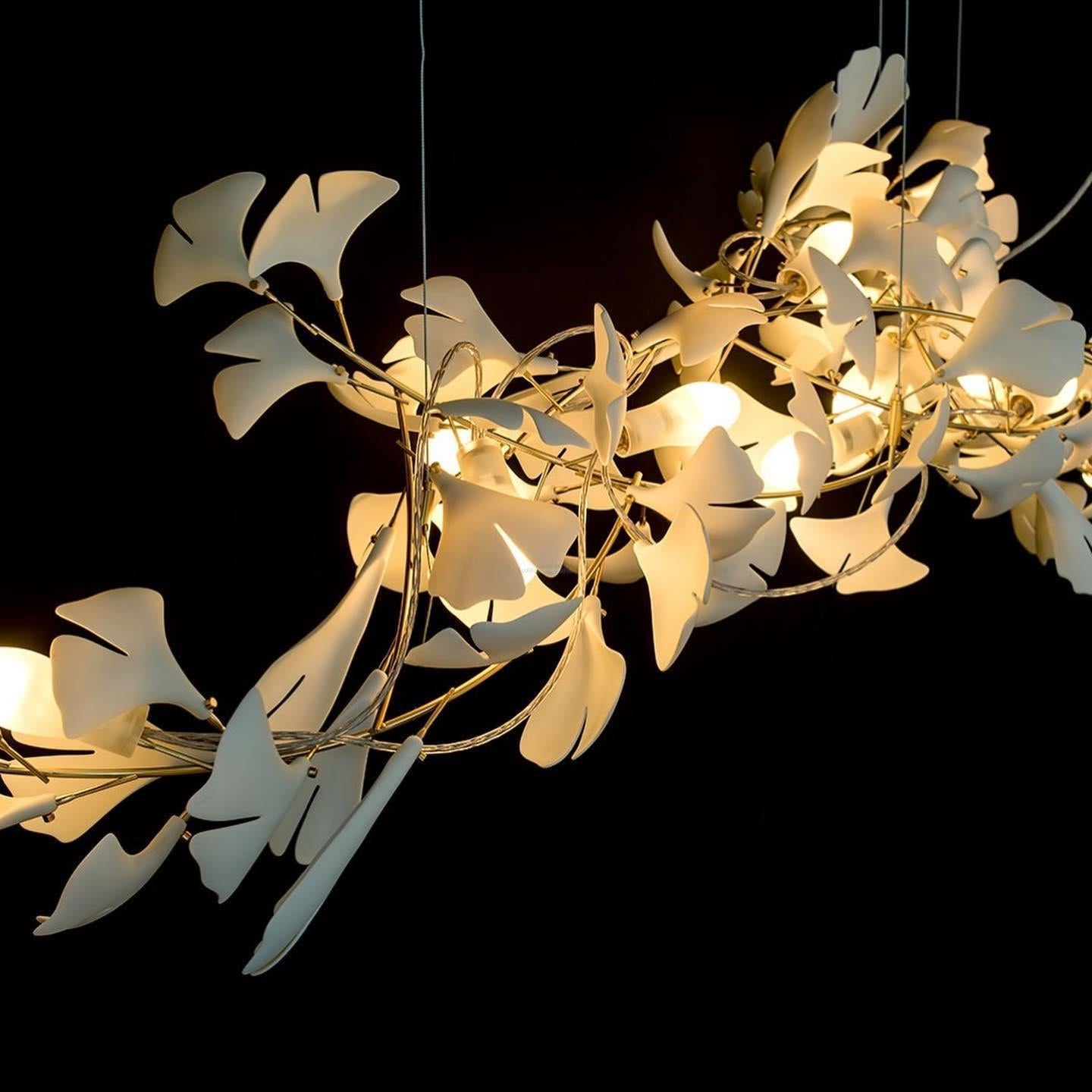 Gingko Chandelier Style C - Gingko, Gingko Chandelier-1-Luxehomezone