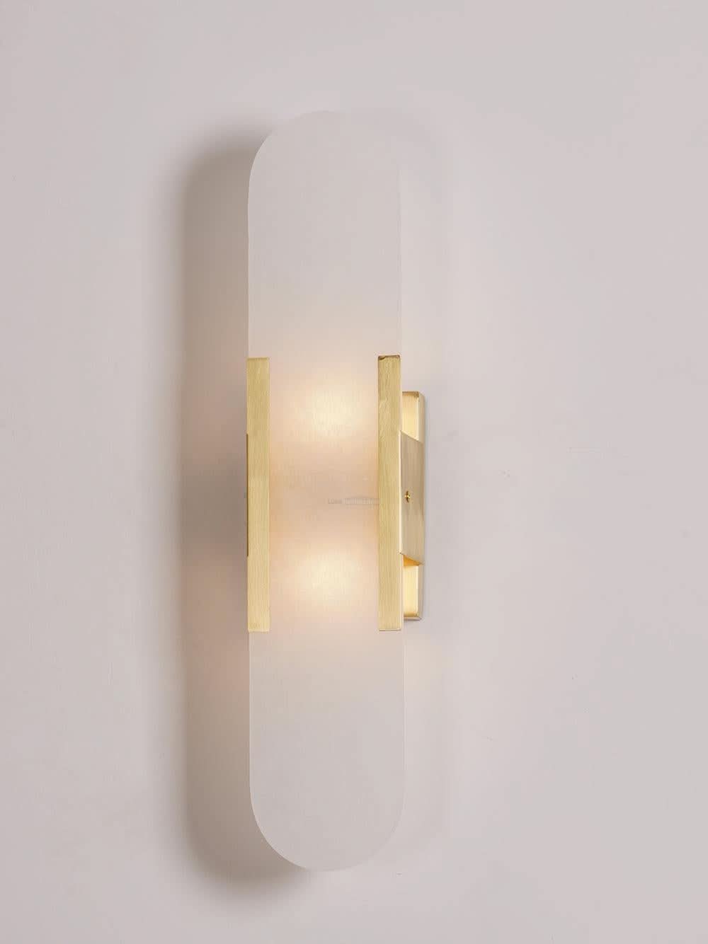 Melange Alabaster Wall Lamp - Luxehomezone
