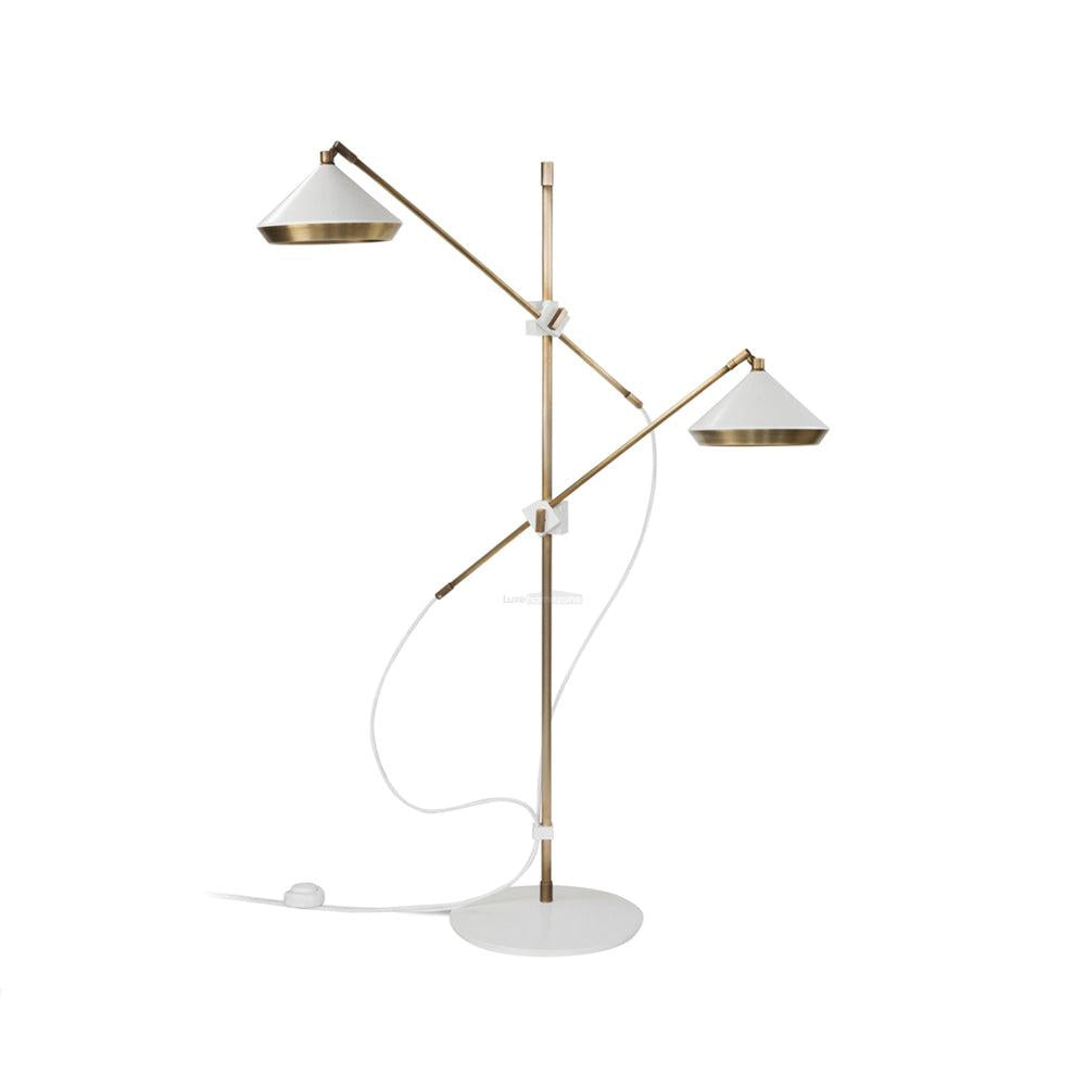 Shear Floor Lamp ∅ 26″ - Luxehomezone