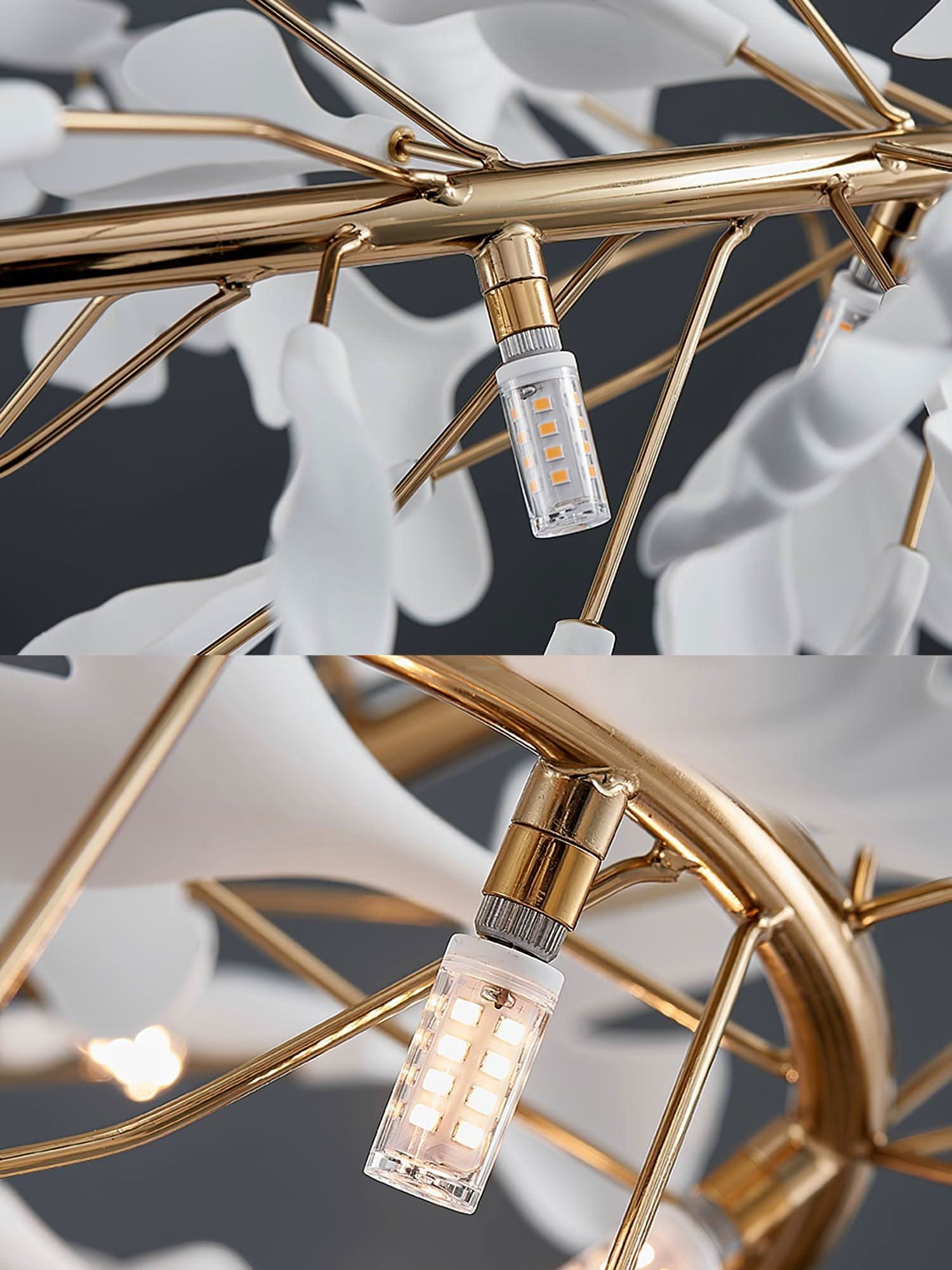 Gingko Chandelier Style U - Luxehomezone