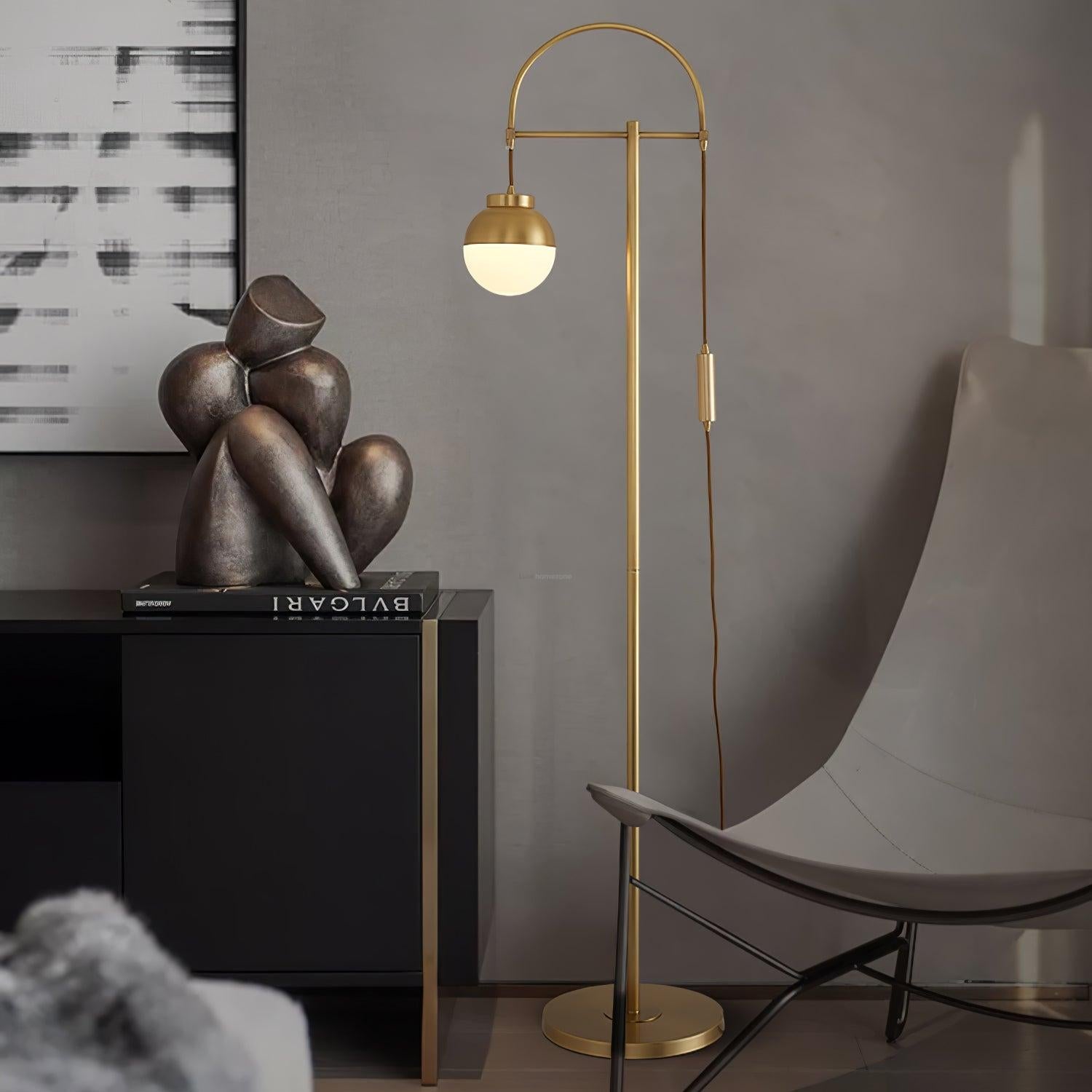 Waterloo Floor Lamp  ∅ 15.7″ - Luxehomezone