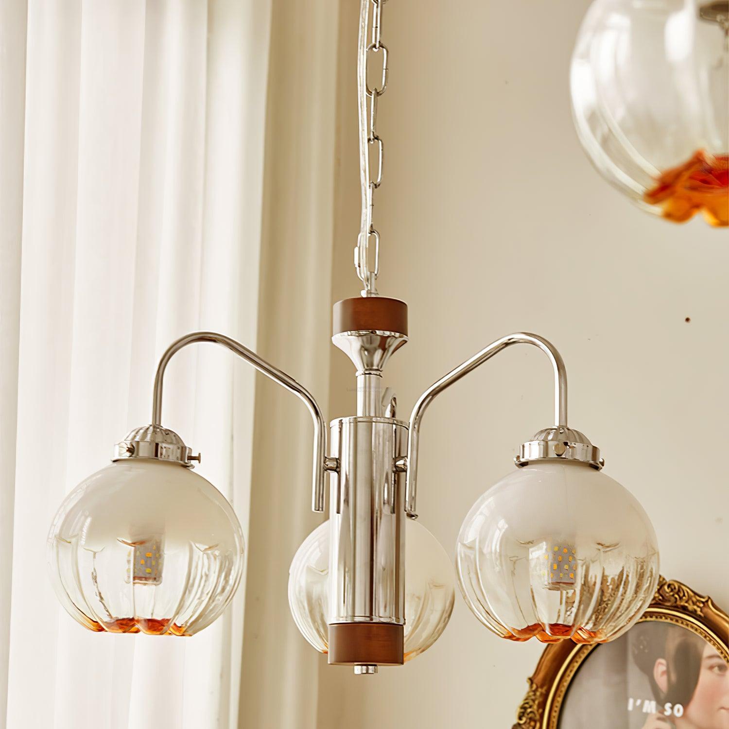 Flower Bud Chandelier ∅ 15.7″ - Bend-1-Luxehomezone