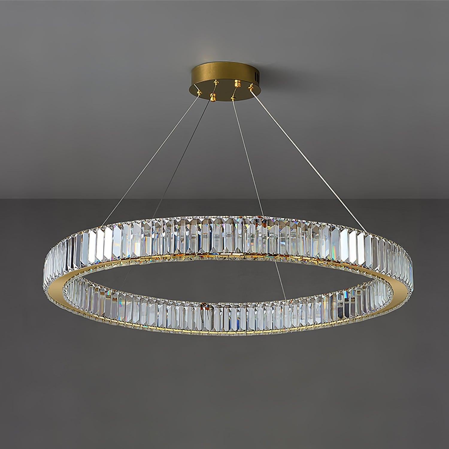 Bertolda Chandeliers ∅ 15.7″ - Crystals-1-Luxehomezone