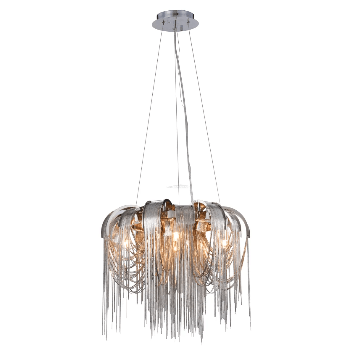 Length Chains Chandelier ∅ 23.6″ - Tassel-1-Luxehomezone