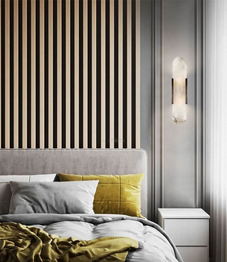 Melange Alabaster Wall Lamp - Luxehomezone