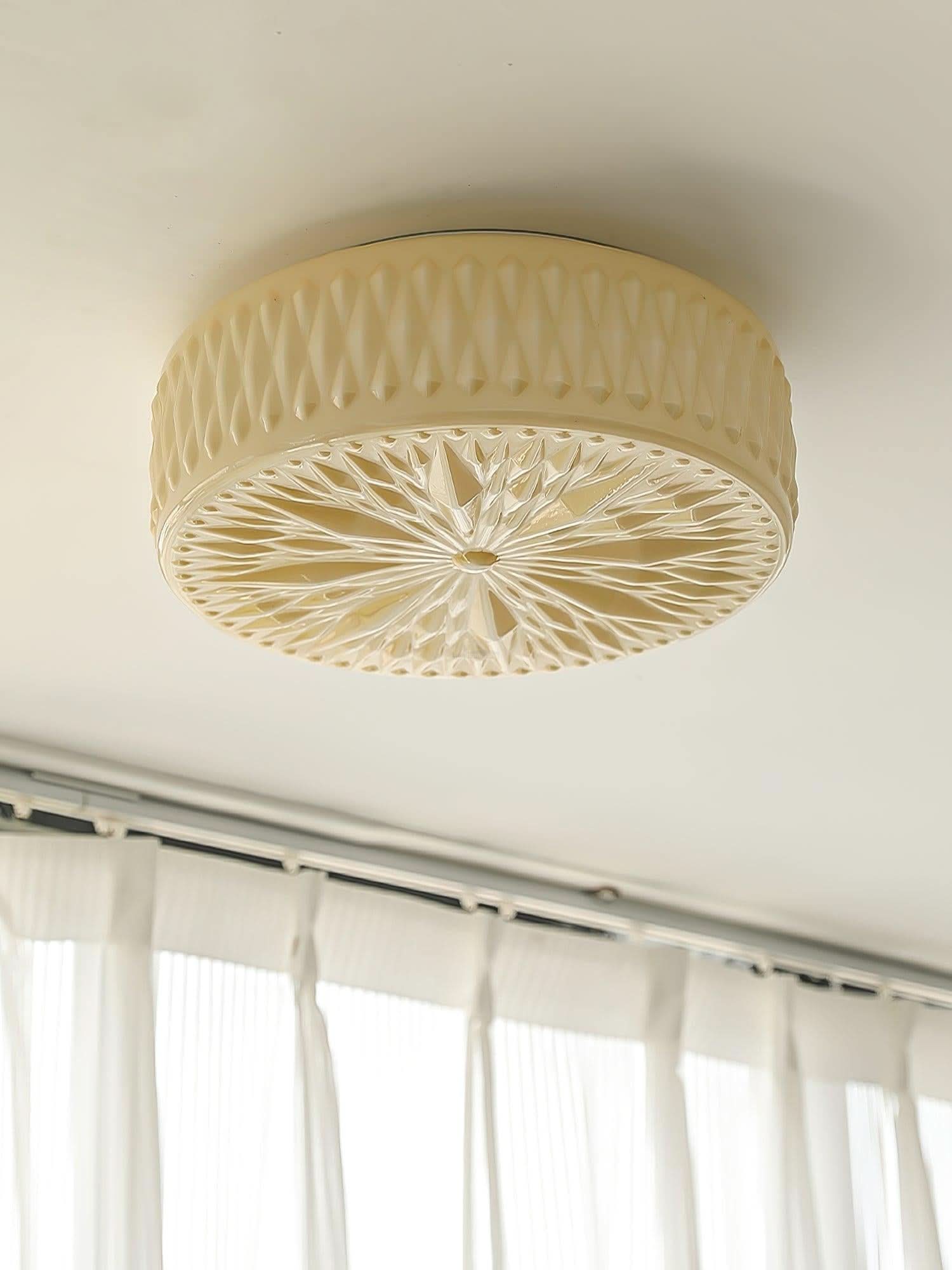 Adler Flush Mount Ceiling Light  ∅ 15″ - Chloe, Flush Mounts-1-Luxehomezone
