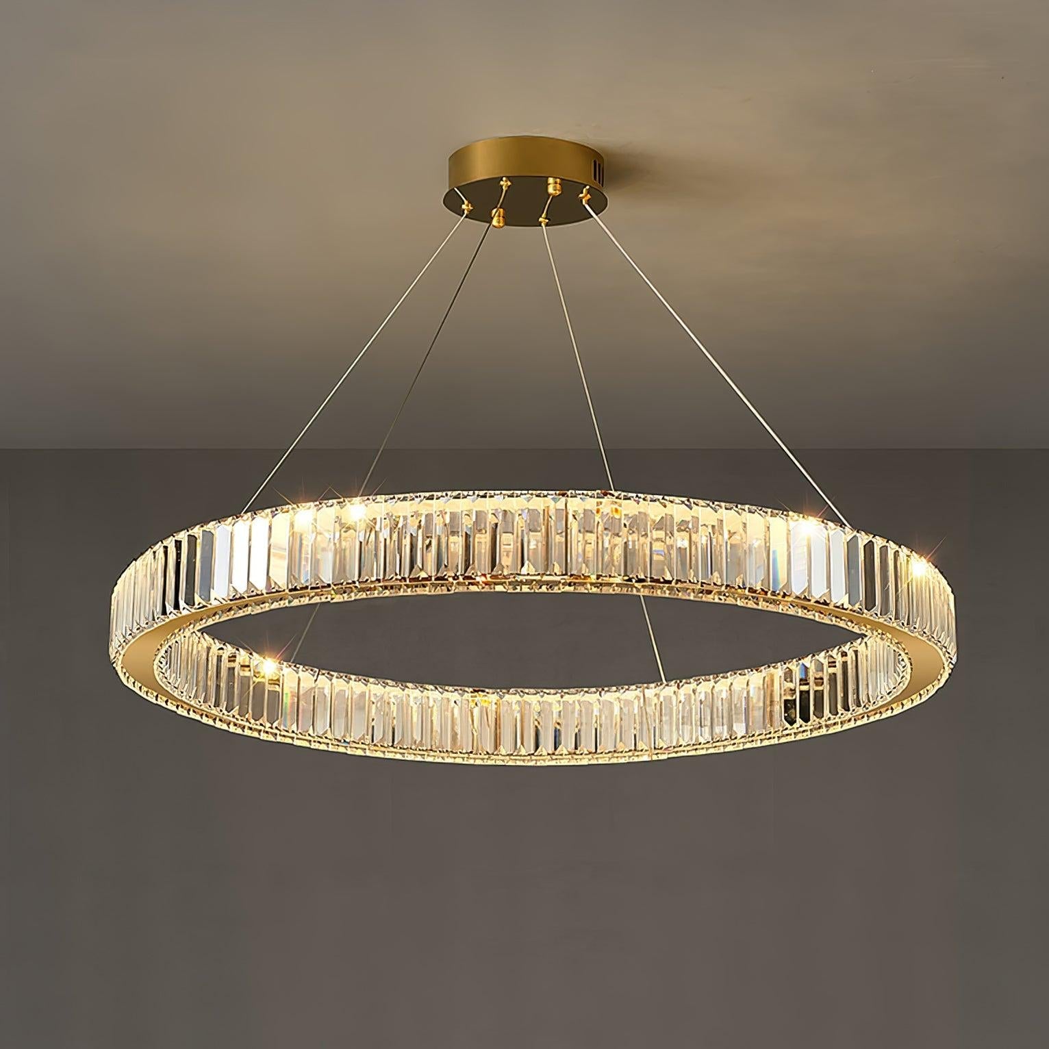Bertolda Chandeliers ∅ 15.7″ - Crystals-1-Luxehomezone